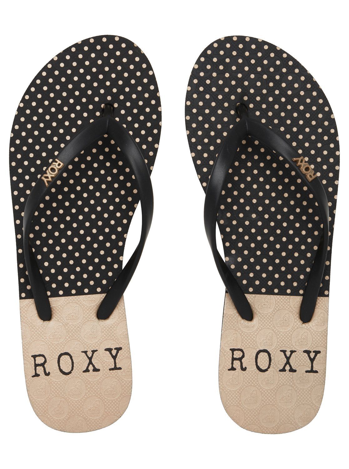 Roxy Viva Stamp Black/Black/Black Print Sandale