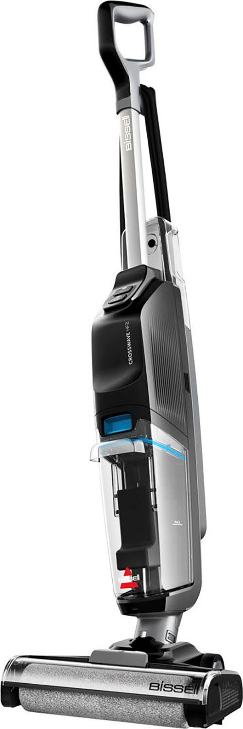 Bissell Nass-Trocken-Sauger 3847N, CrossWave® HF2 Select, leicht, einfach steuerbar, 420 W, beutellos, für Hartböden, Dual-Tank, saugt & wischt gleichzeitig, Selbstreinigung