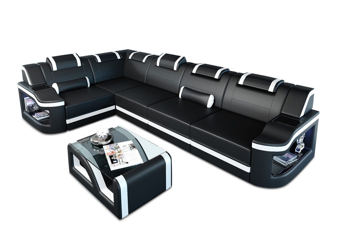 Sofa Dreams Ecksofa Ledersofa Padua L günstig online kaufen