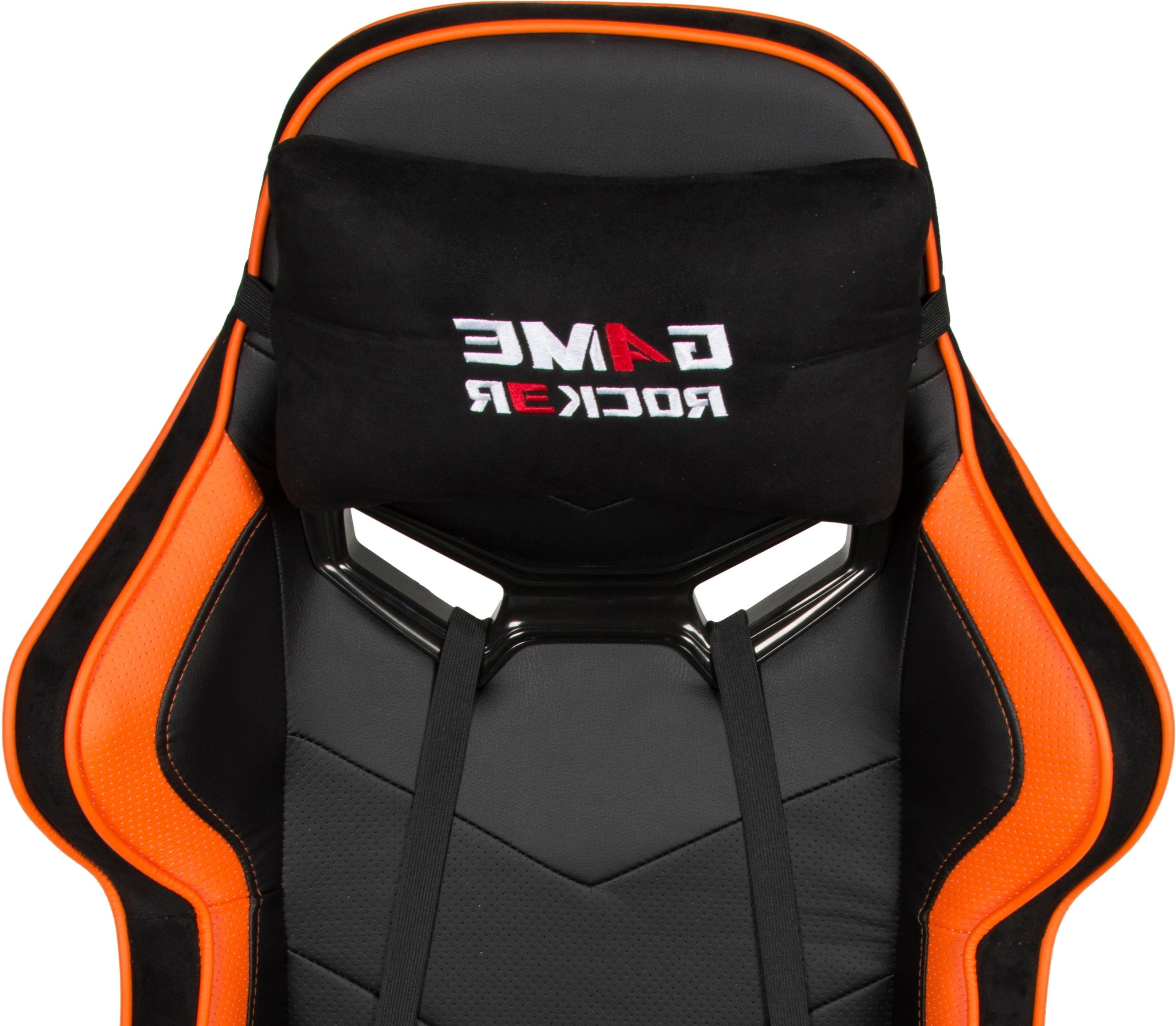 G-30 schwarz/orange schwarz/orange schwarz/orange Collection | Duo Gaming-Stuhl | Game-Rocker