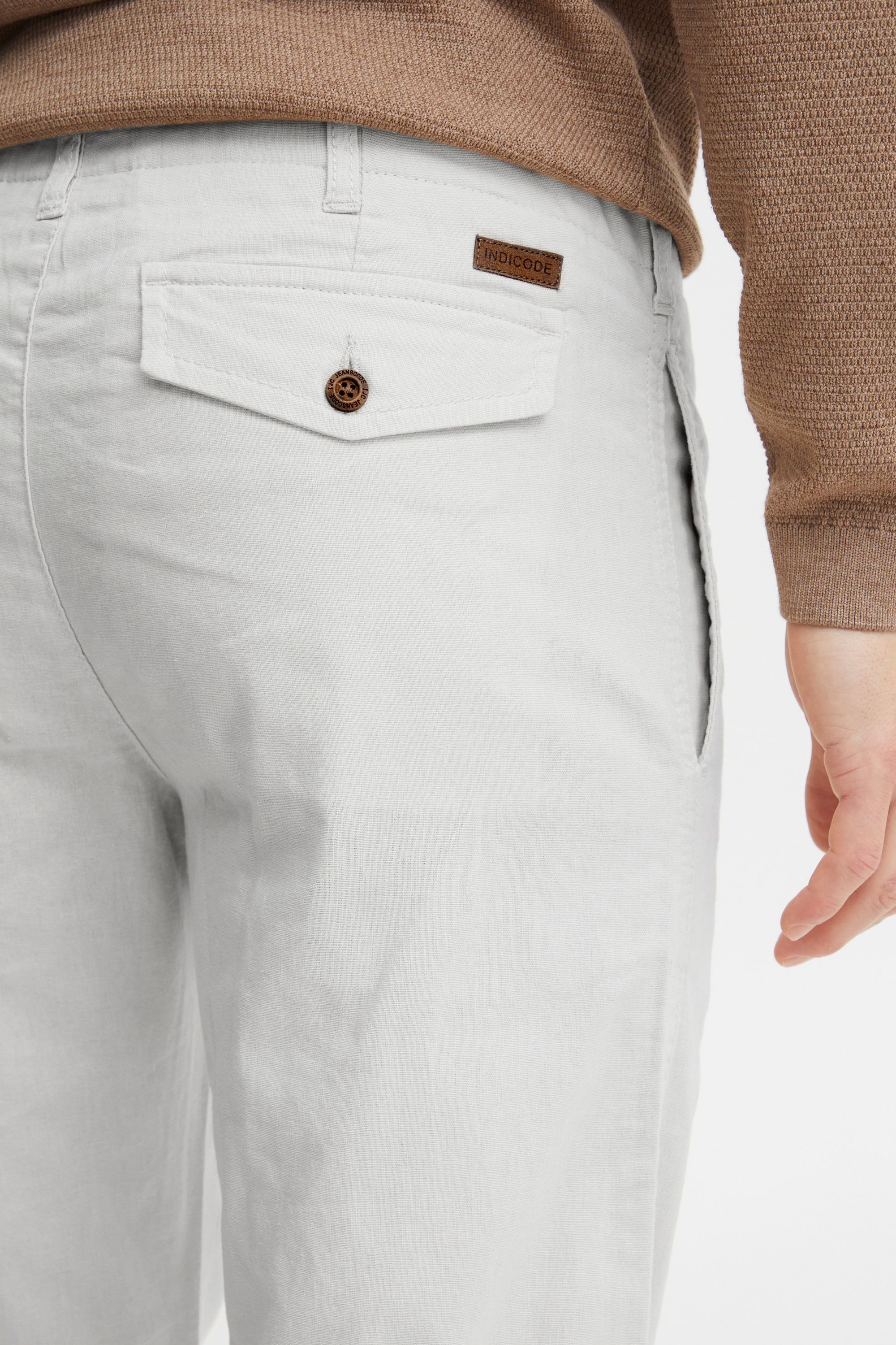 INDICODE Leinenhose IDIves Lange Hose mit Tunnelzug am Bund – Bild 5 von 5