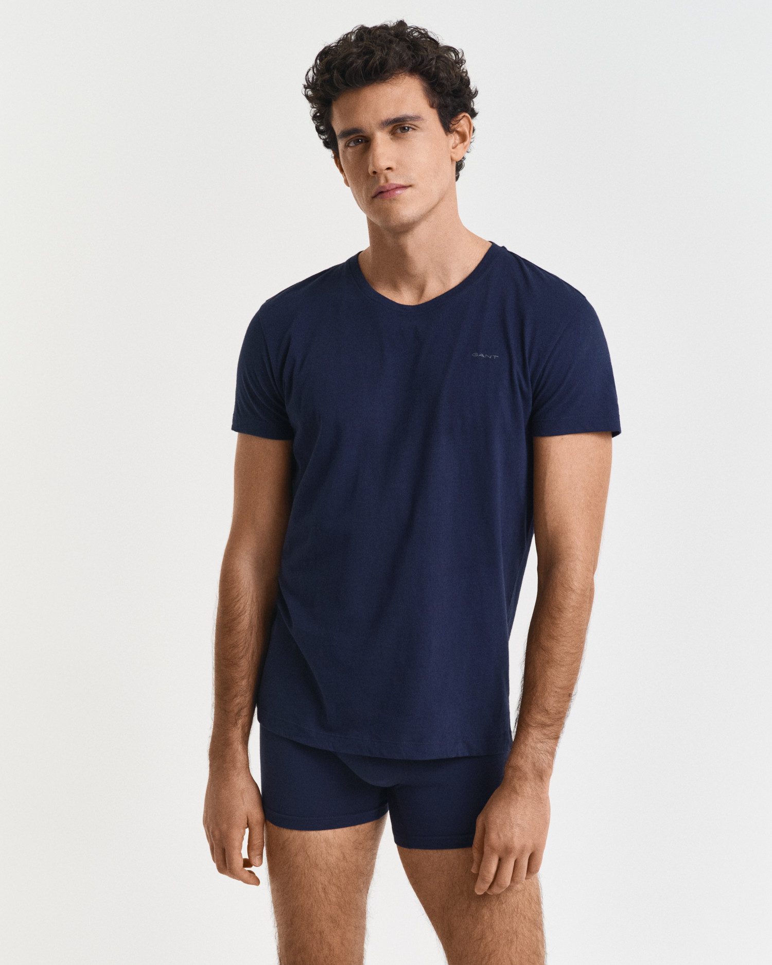 Gant Kurzarmshirt C-NECK T-SHIRT 2-PACK Mit günstig online kaufen