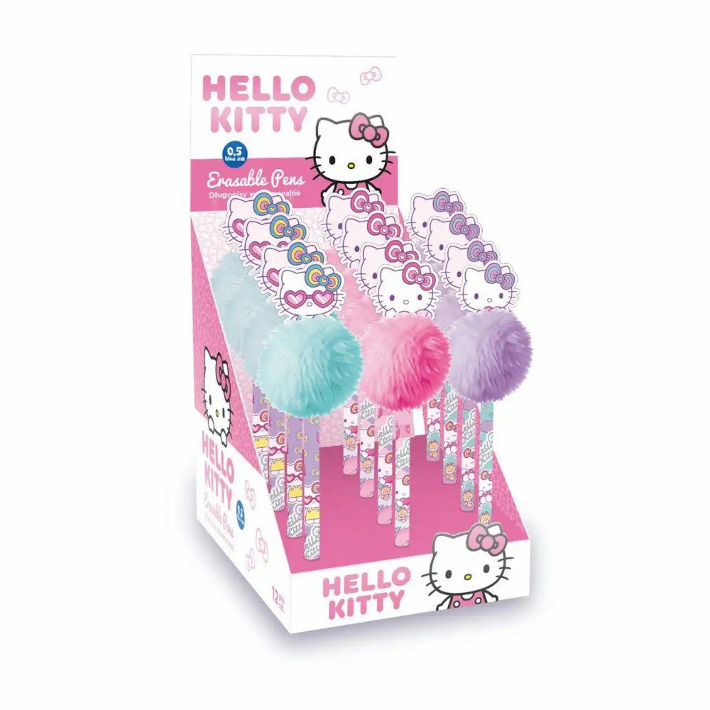 CoolPack Schulranzen CoolPack Gelschreiber Hello Kitty Pompom radierbar – 1 aus 3 Designs