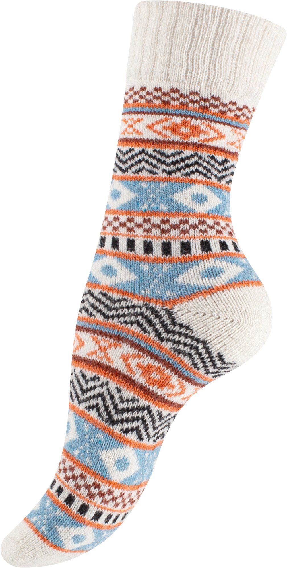 Wolle (3-Paar) Vincent mit Norwegersocken Creation® Socken Hygge