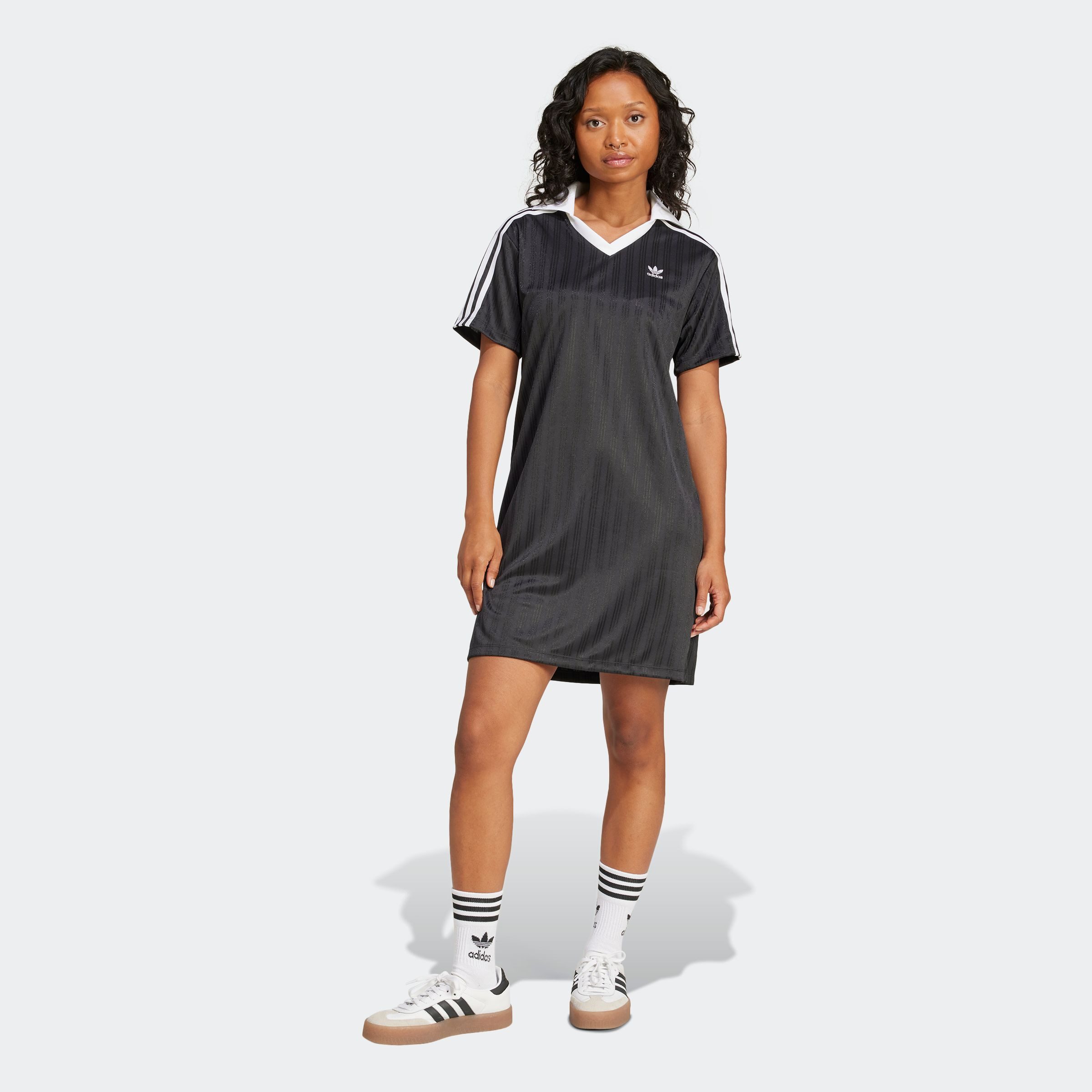 adidas Originals Shirtkleid V-NECK SS DRESS günstig online kaufen