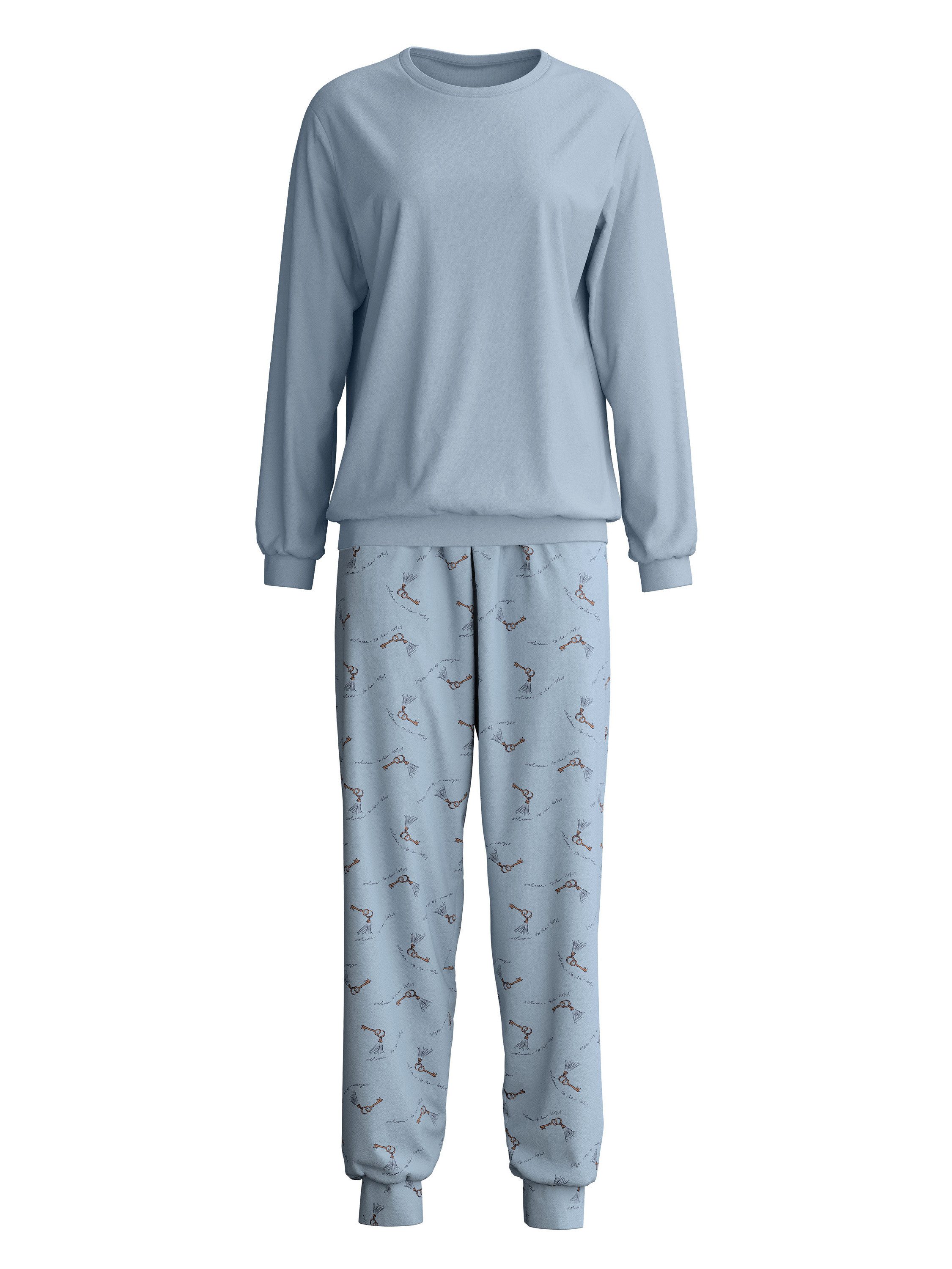 CALIDA Pyjama Hotel Nights Damen (2 tlg) weich, atmungsaktiv, elastisch