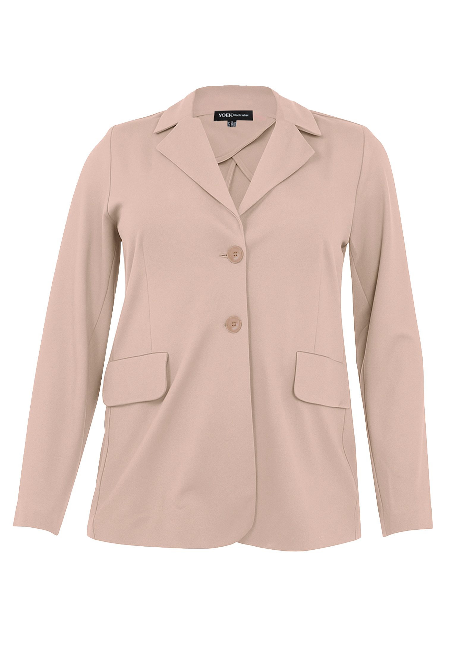 YOEK Jackenblazer Damen Blazer mit Langarm