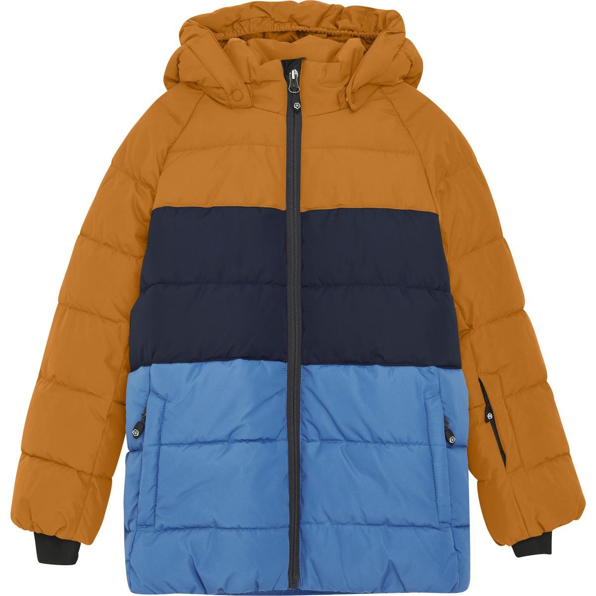 COLOR KIDS Skijacke Ski Jacket Colorblock Quilt 741723 Warme, strapazierfähige und umweltfreundliche Steppjacke mit