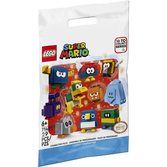 LEGO® Konstruktionsspielsteine LEGO® Super Mario™ - Mario-Charaktere-Serie 4 (Set 29 St)