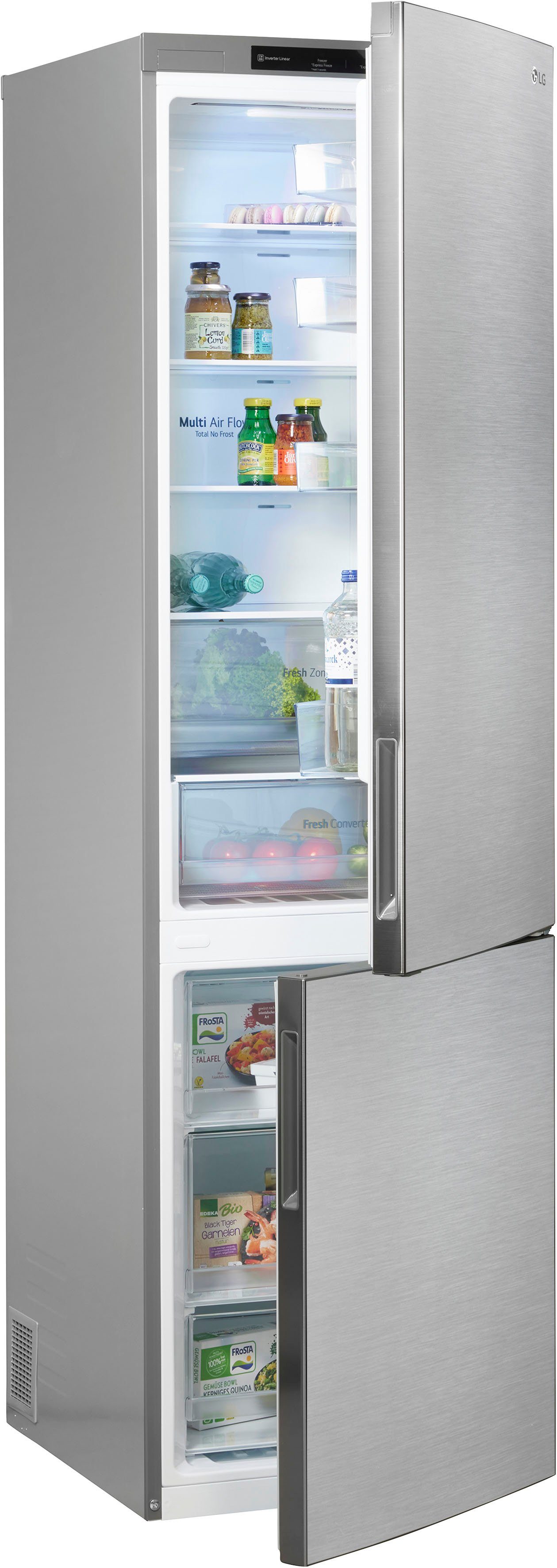 LG Kühl-/Gefrierkombination Serie 6 GBP62PZNAC, 203 cm hoch, 59,5 cm breit