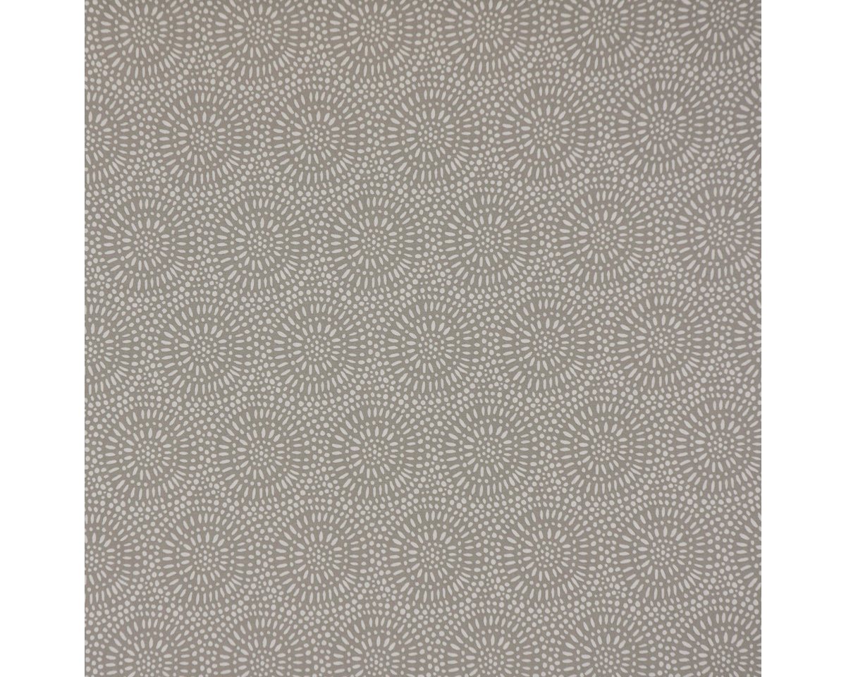 Thumbnail - Prestigious Textiles Stoff Panama Dekostoff Baumwollstoff Whirl Pebble Mandalas Kreise grau 138cm