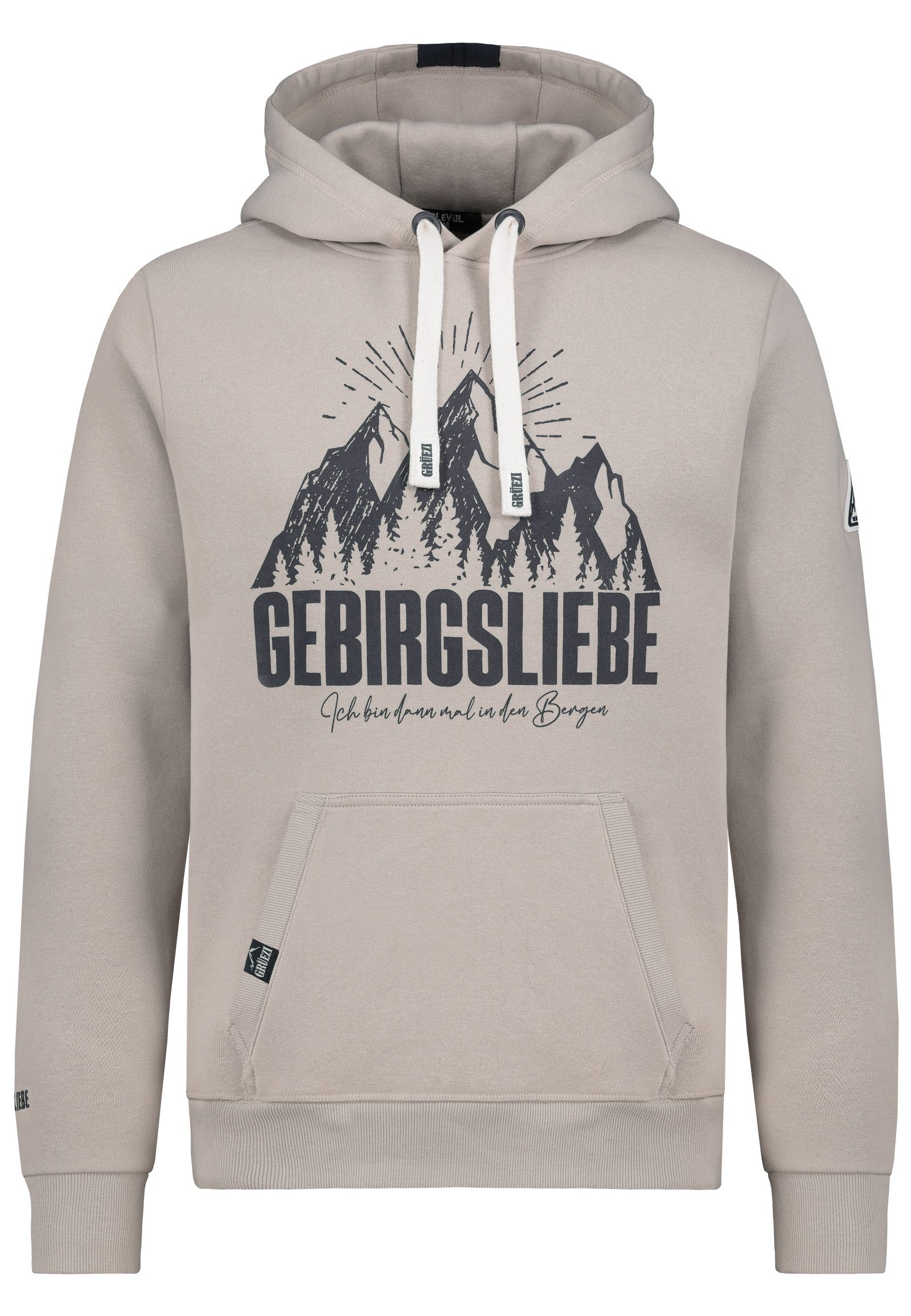 SUBLEVEL Hoodie Herren Kapuzenpullover mit mit günstig online kaufen