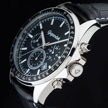 Gigandet Chronograph Volante, Mineralglas, Chronograph, Datumsanzeige, Tachymeter