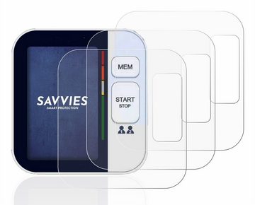 Savvies Schutzfolie für Visomat Comfort Eco, Displayschutzfolie, 6 Stück, Folie klar