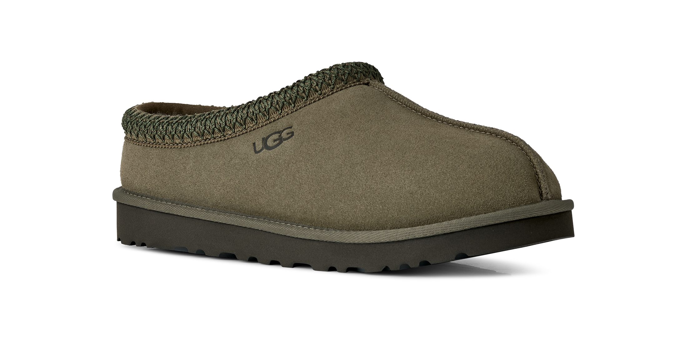 UGG M TASMAN II Hausschuh Schlupfschuh, Hausschuh mit Bordüre im Ethno-Look