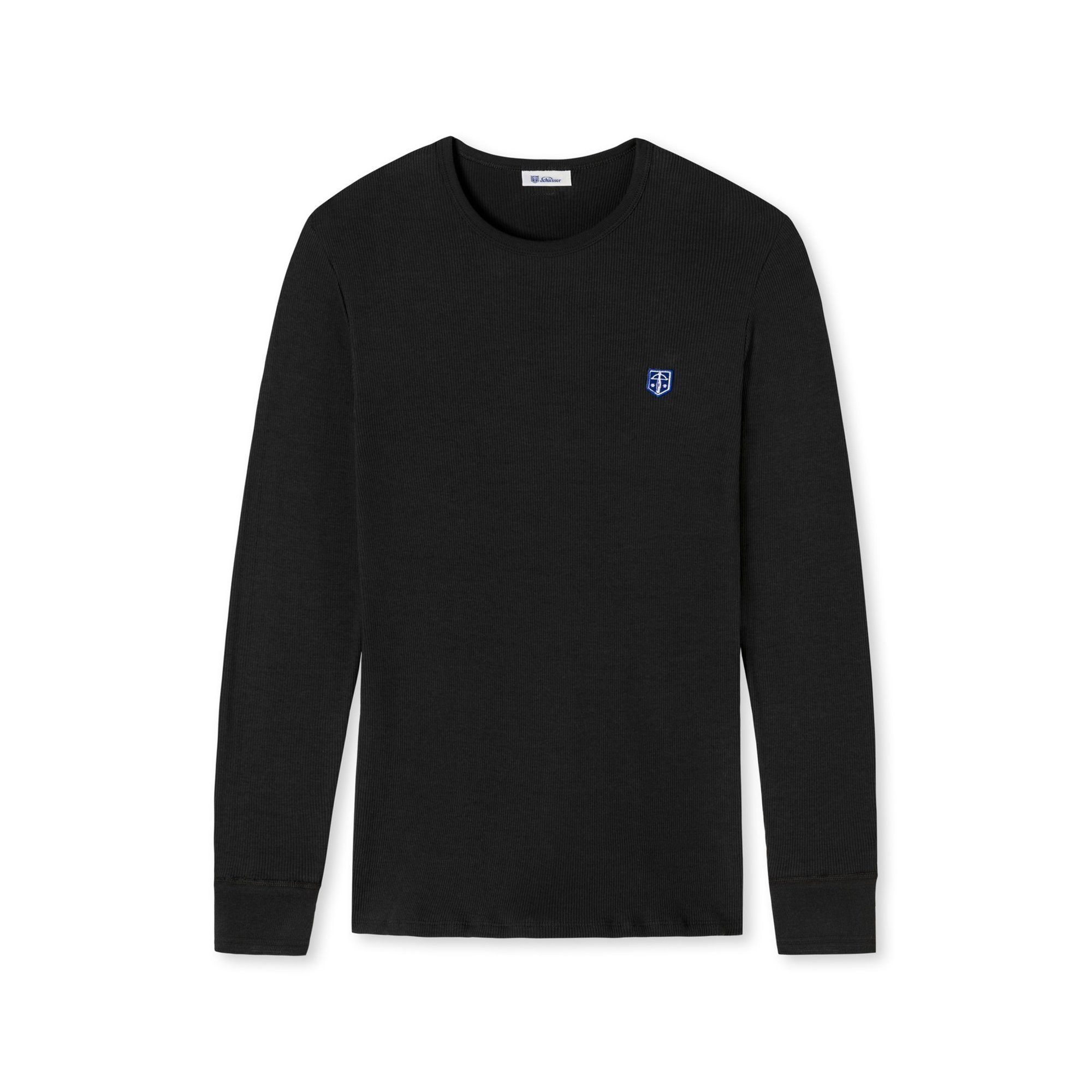 SCHIESSER REVIVAL T-Shirt Herren Sweatshirt 1er Pack Baumwolle (Packung, 1er Pack)