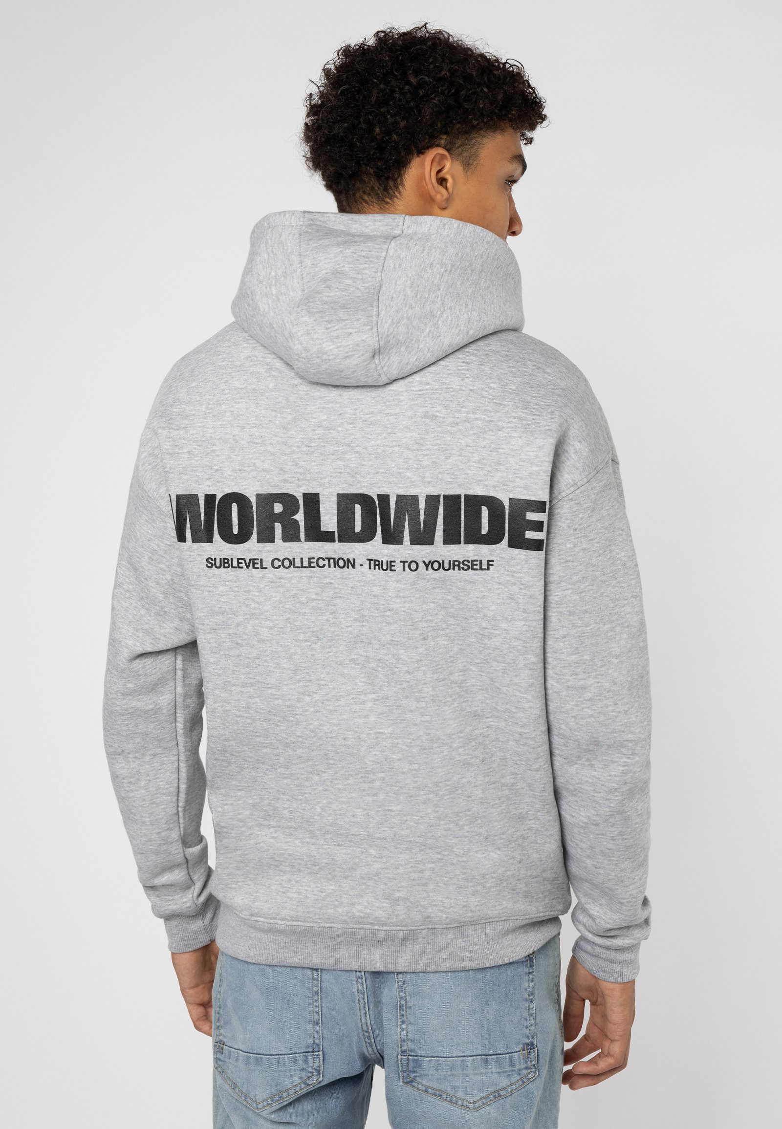SUBLEVEL Hoodie WORLDWIDE Sweathoodie Sweater, Kapuzensweatshirt günstig online kaufen