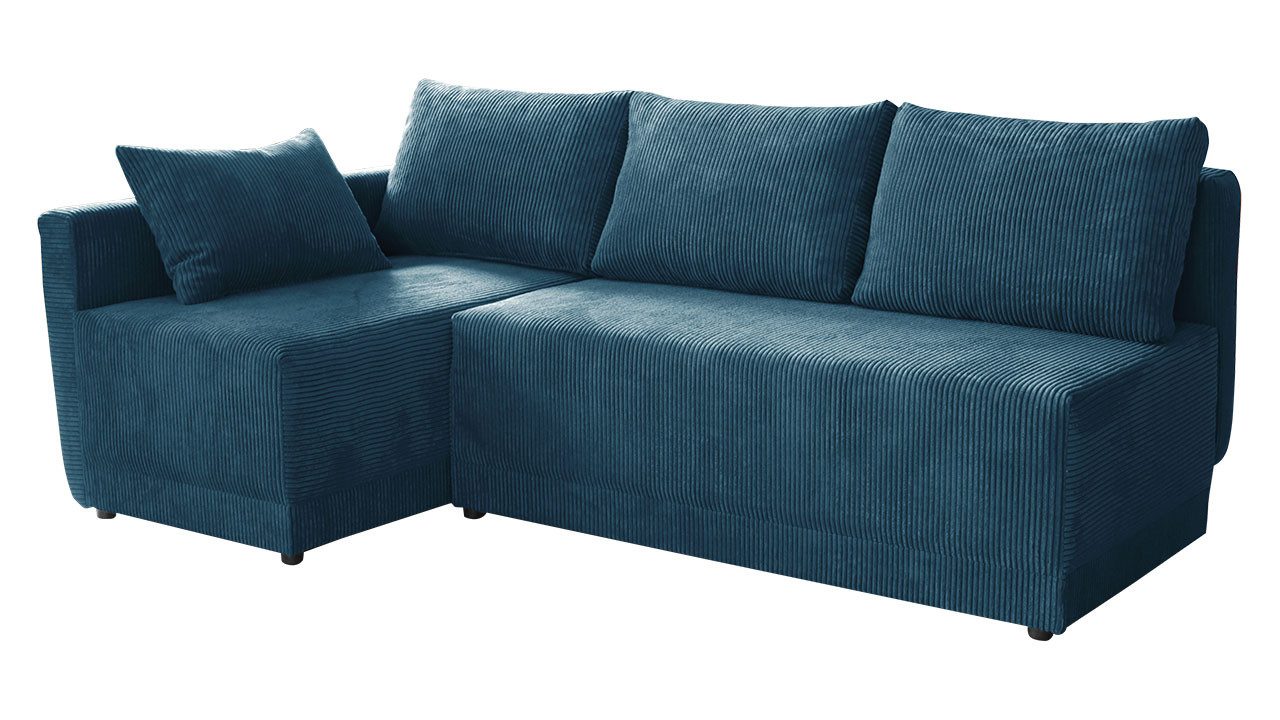 MIRJAN24 Ecksofa Nestor Cord, mit Bettkasten günstig online kaufen