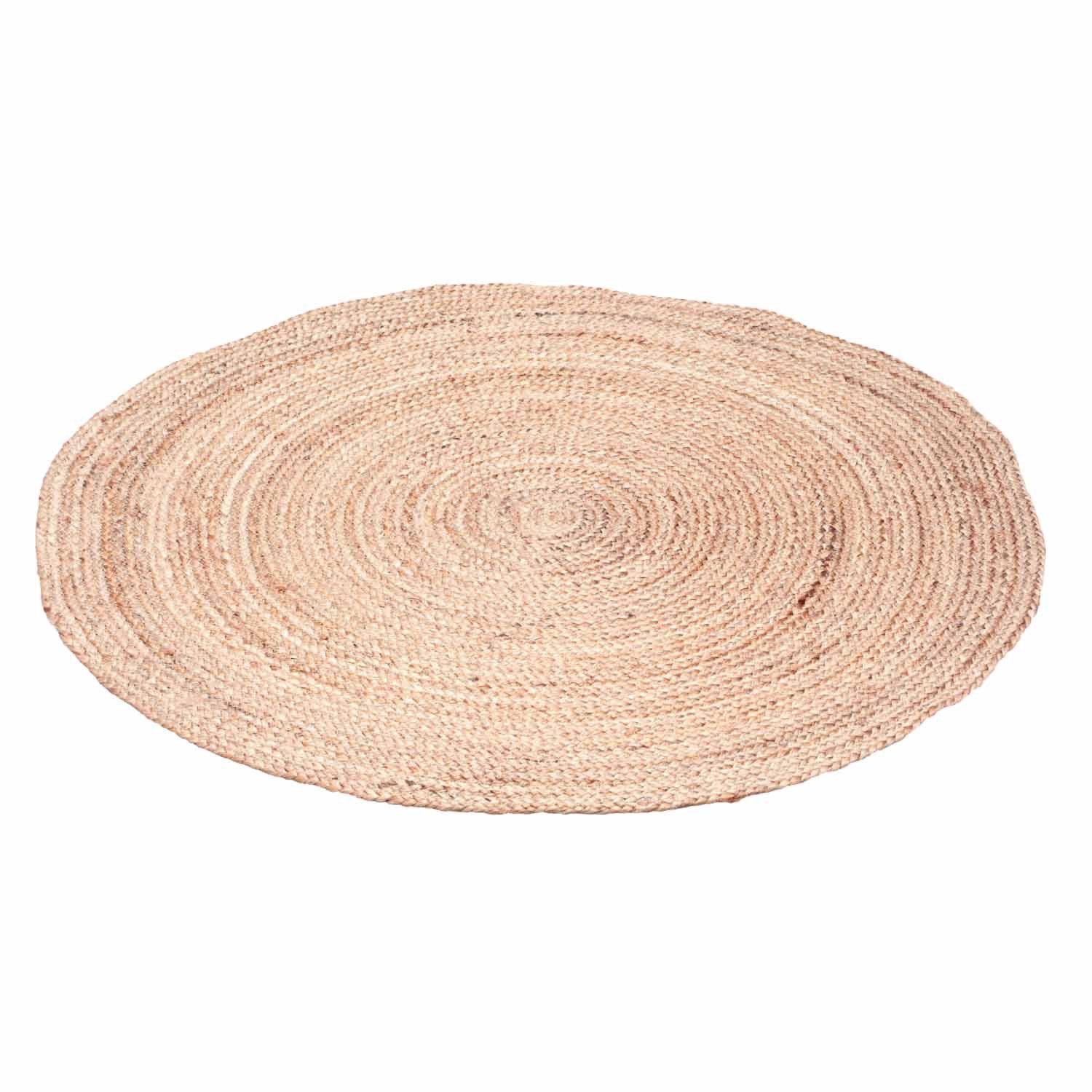 Marrakesch Orient & Mediterran Interior Teppich Runder Teppich aus Jute gef günstig online kaufen