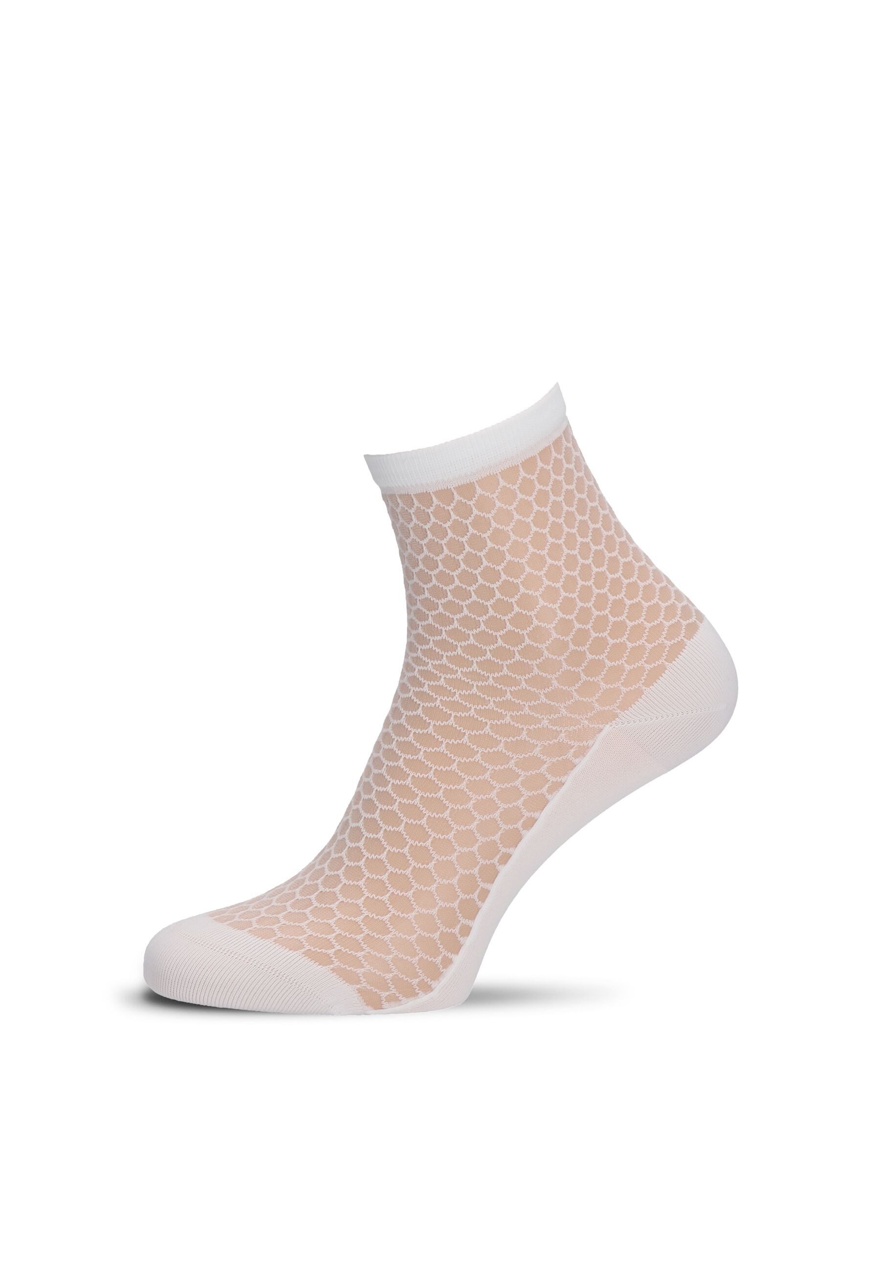 Tamaris Socken 4er Pack 4er Pack, transparente Socken mit modischem Muster