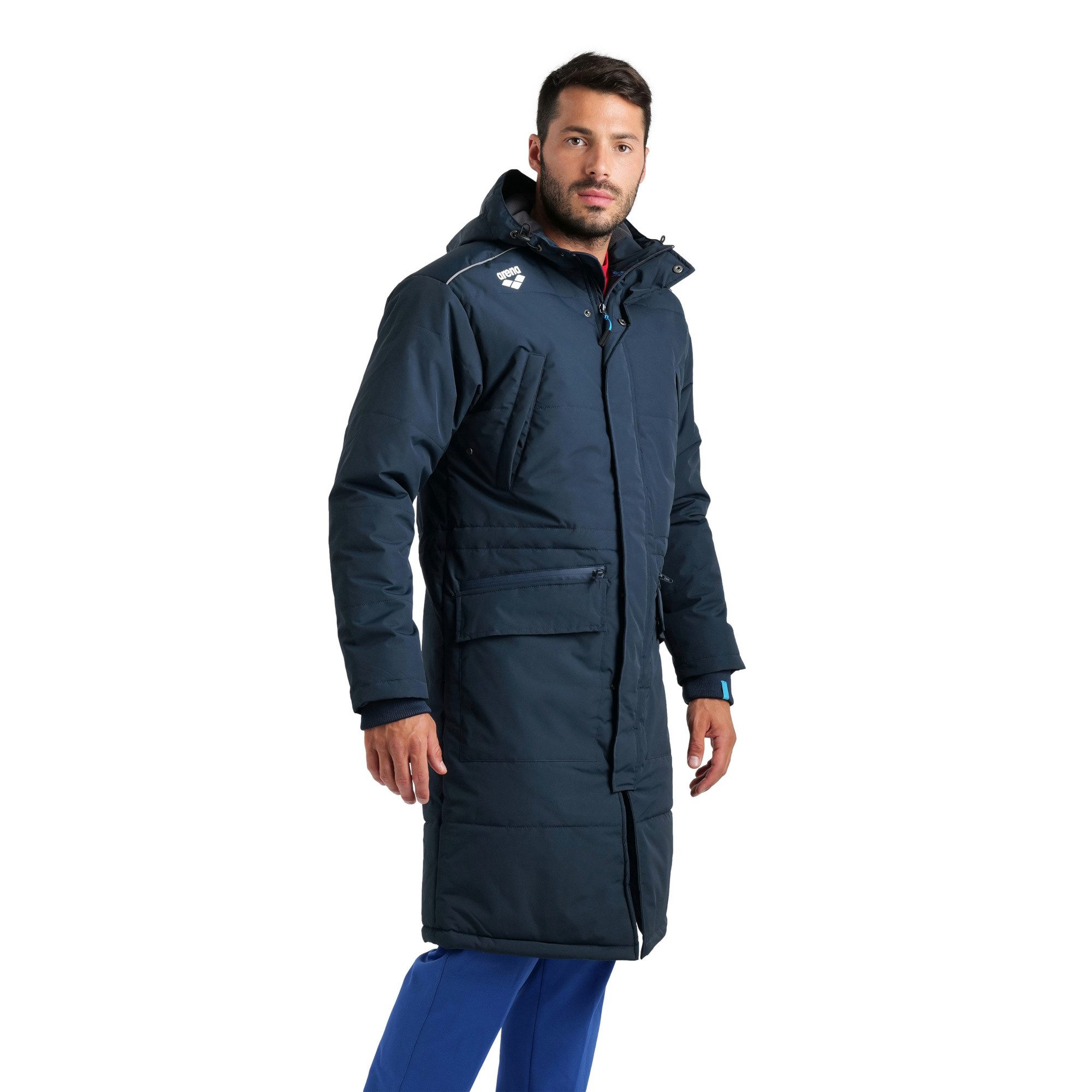 Arena Wintermantel Arena Unisex Wärmemantel Team Parka Solid 004914