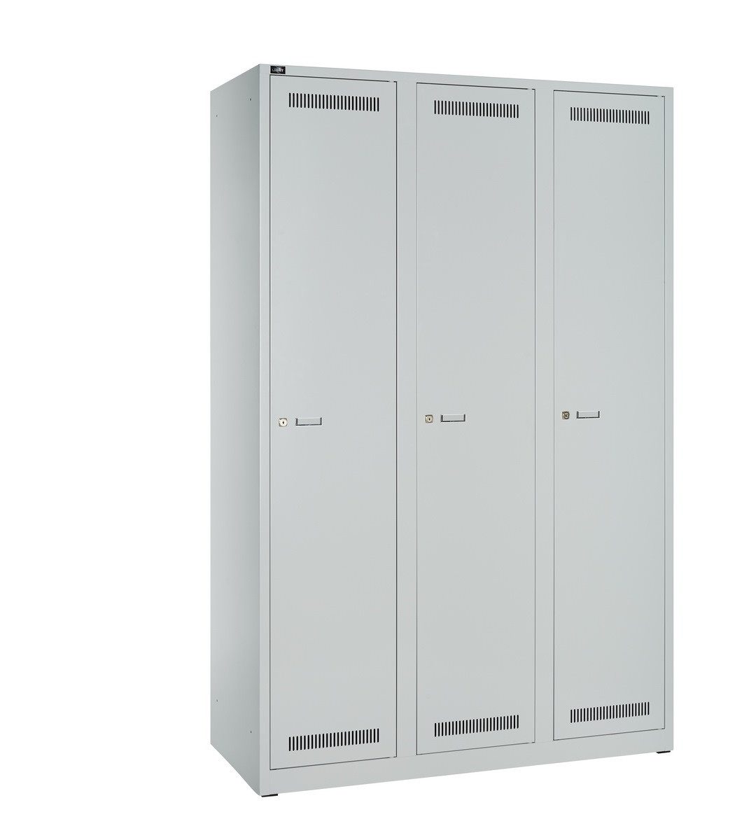 Bisley Spind Garderobenschrank LIGHT in - Maße: H 185 x B 120 x T 50 cm