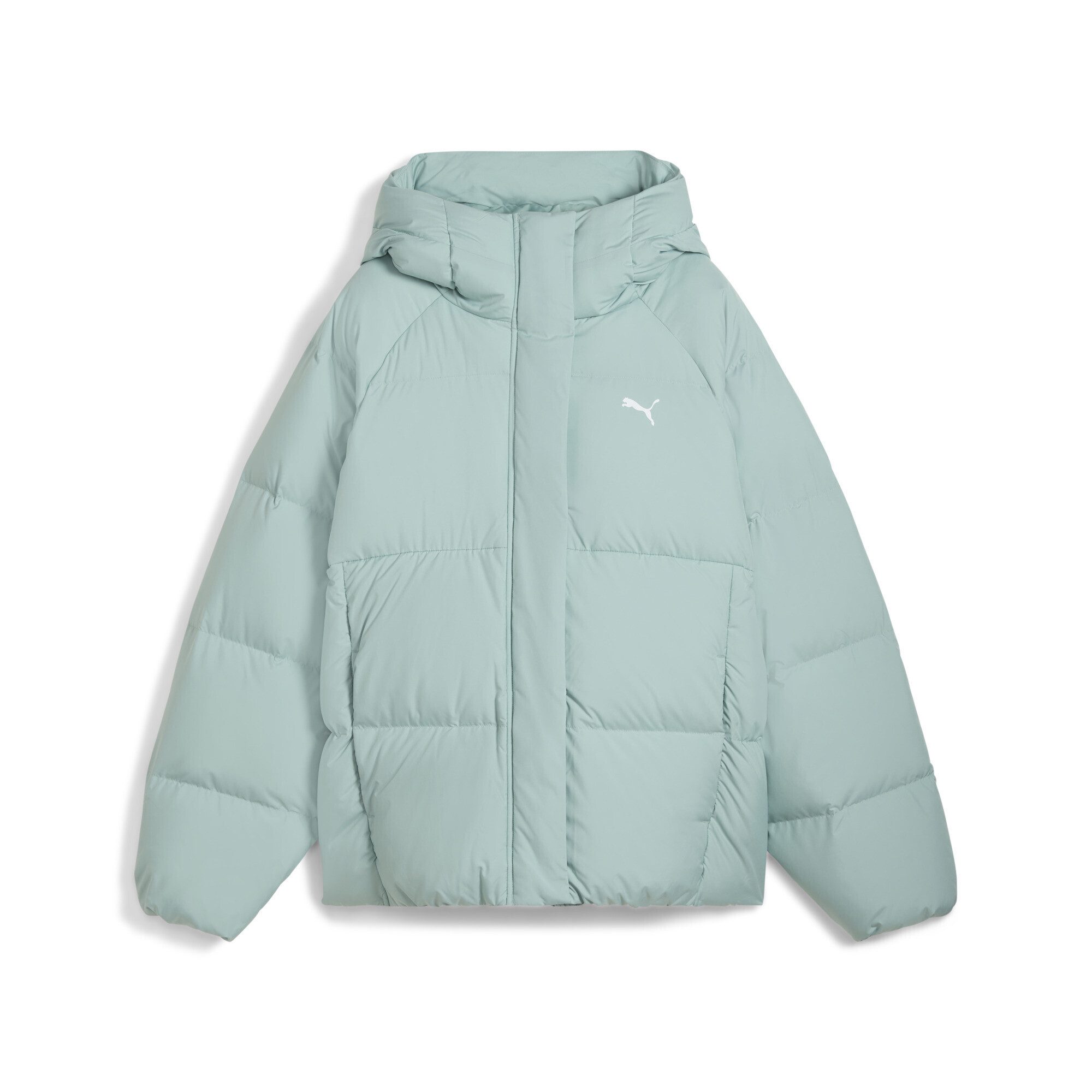 PUMA Daunenjacke Daunen-Pufferjacke mit Kapuze Damen günstig online kaufen