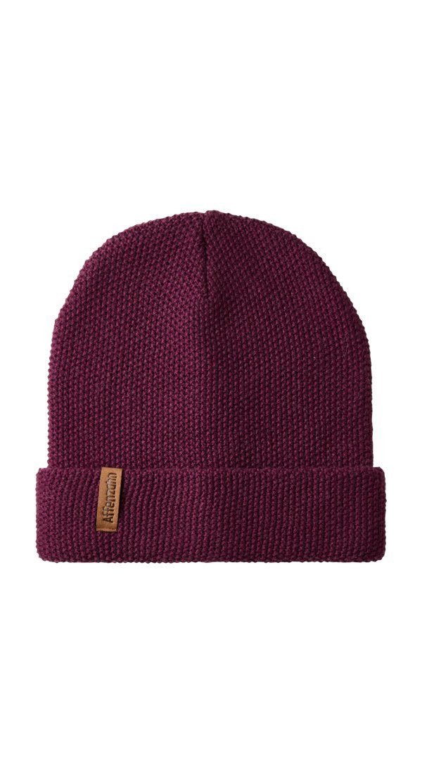 Affenzahn Beanie Kindermütze Lang mit Merinowolle