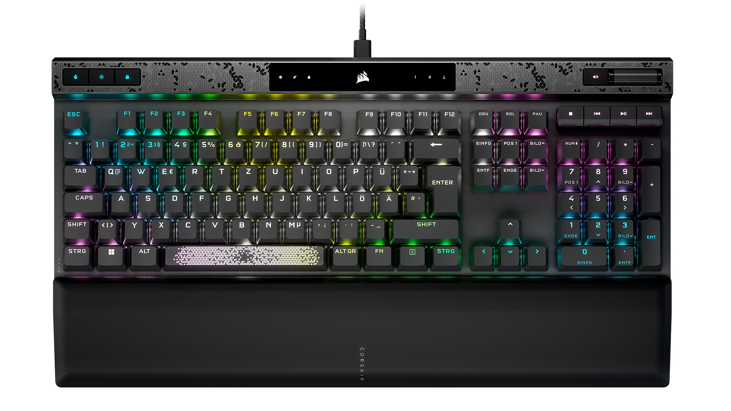 MAX anpassbaren Corsair (mit Gaming-Tastatur RGB K70 Magnetschaltern)