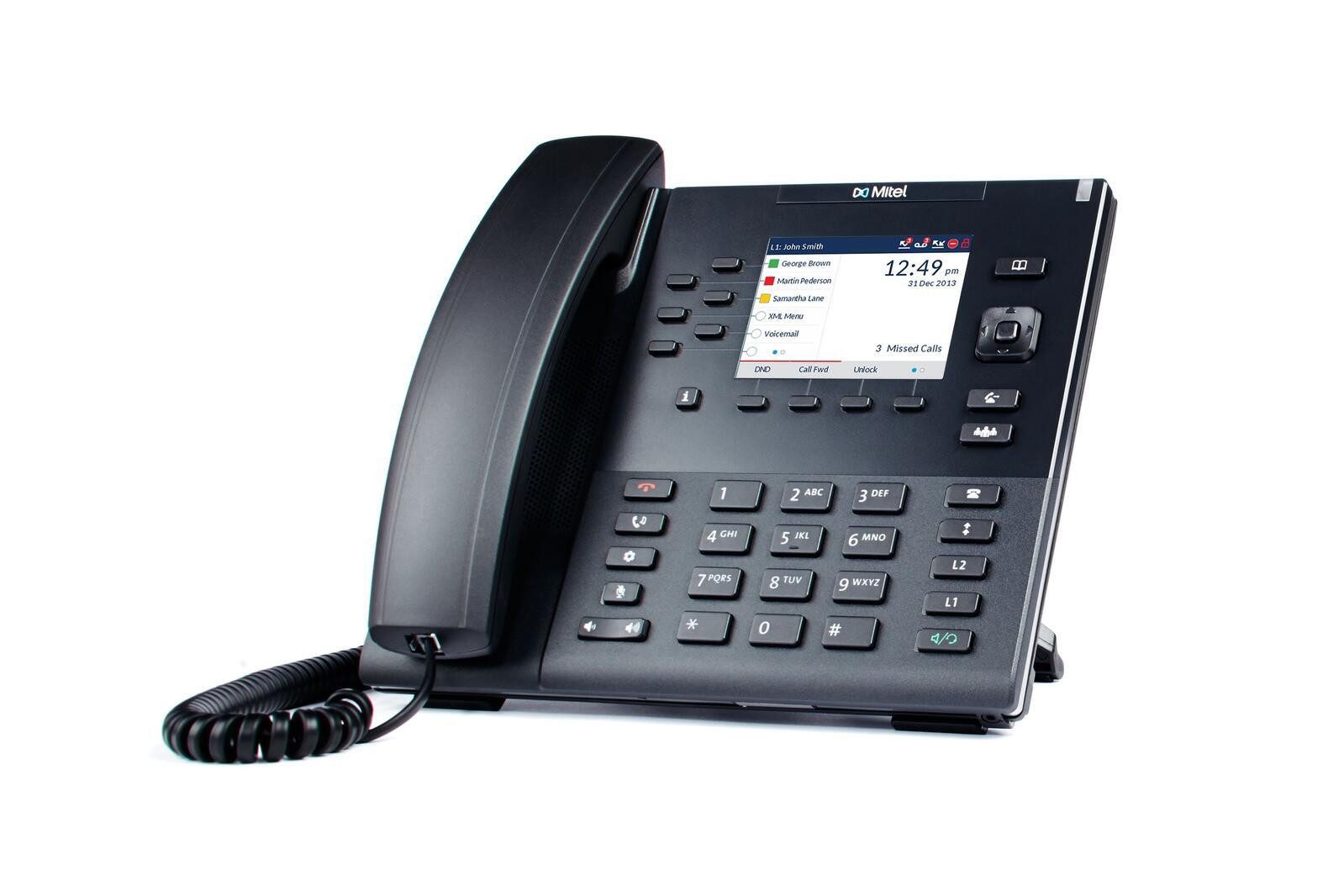 Mitel MITEL 6867i VoIP SIP Telefon ohne Netzteil 5000682 Kabelgebundenes Telefon