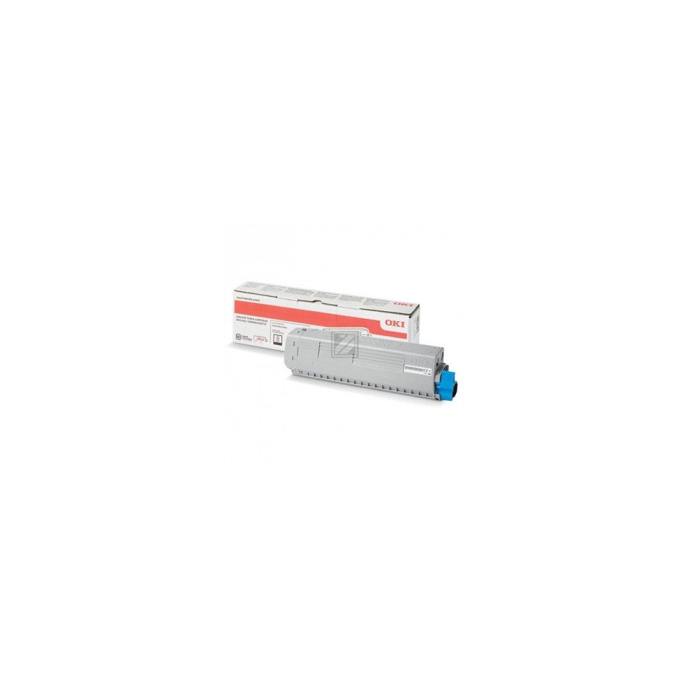 OKI Tonerpatrone OKI 46861308 Toner Schwarz für 10.000 Seiten, (Toner, Original OKI Toner für beste Druckqualität), Hohe Seitenleistung von 10.000 Seiten