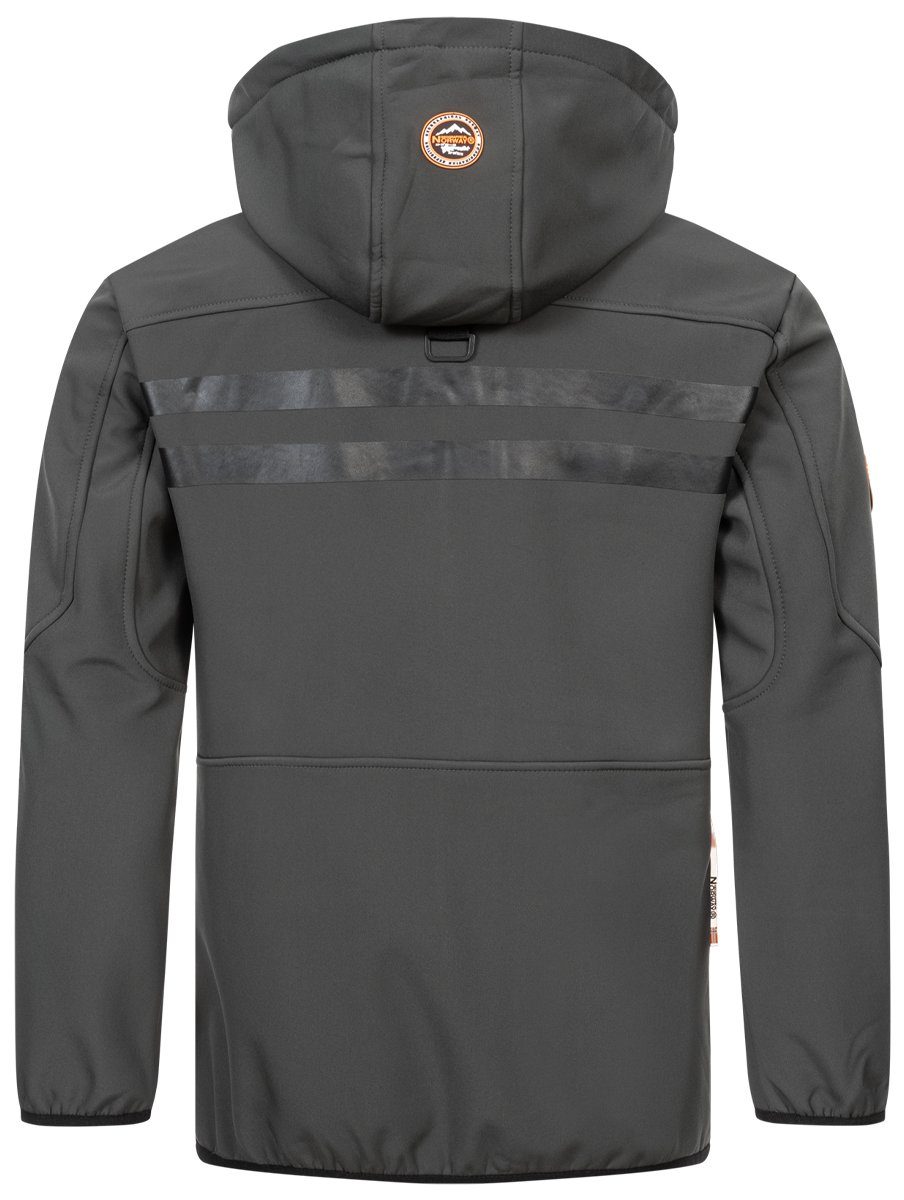 Geographical Norway Softshelljacke Herren Frühlings Jacke Softshell Jacke Outdoor Regen Übergangs Jacke