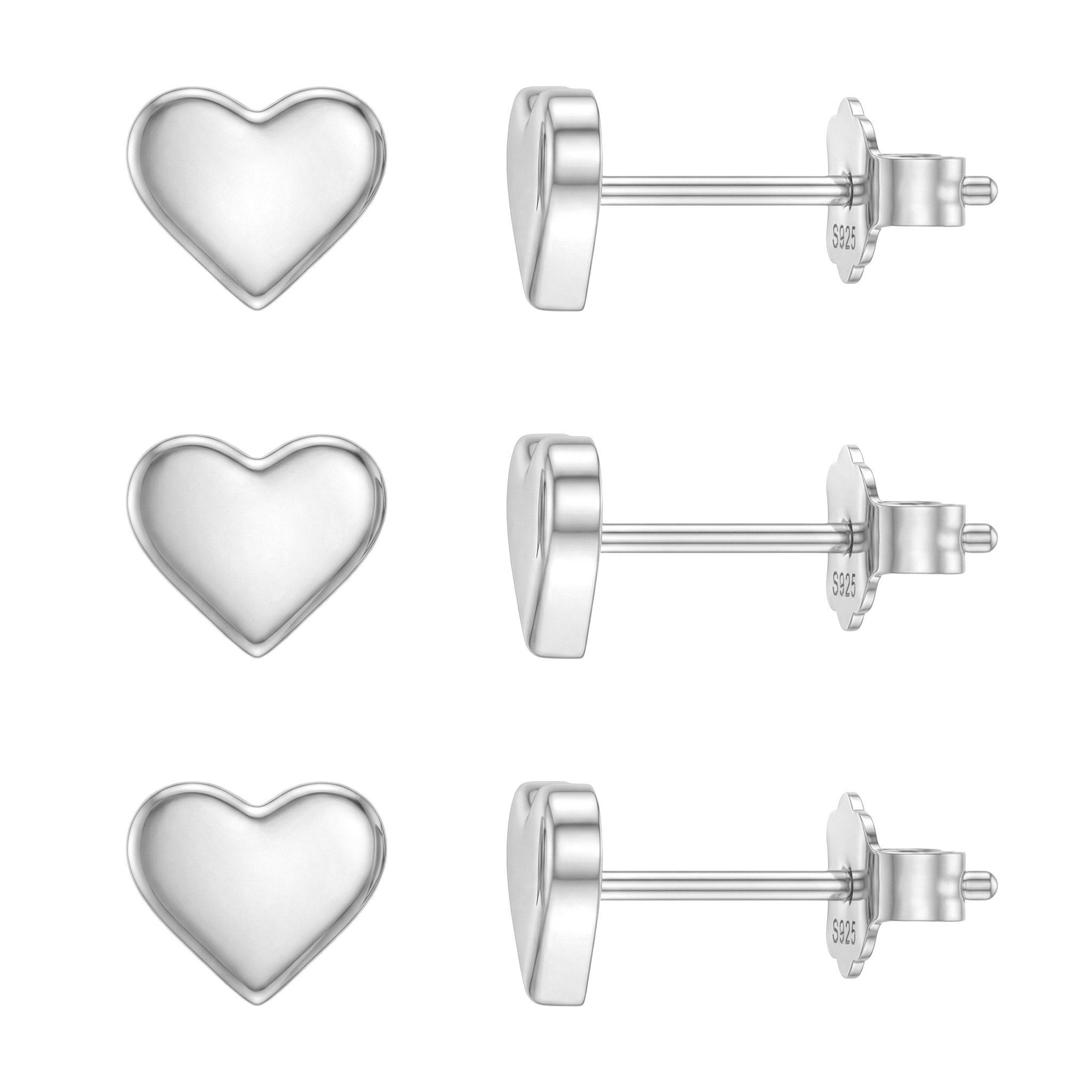 Sofia Milani Schmuckset Herz (6 Teile)