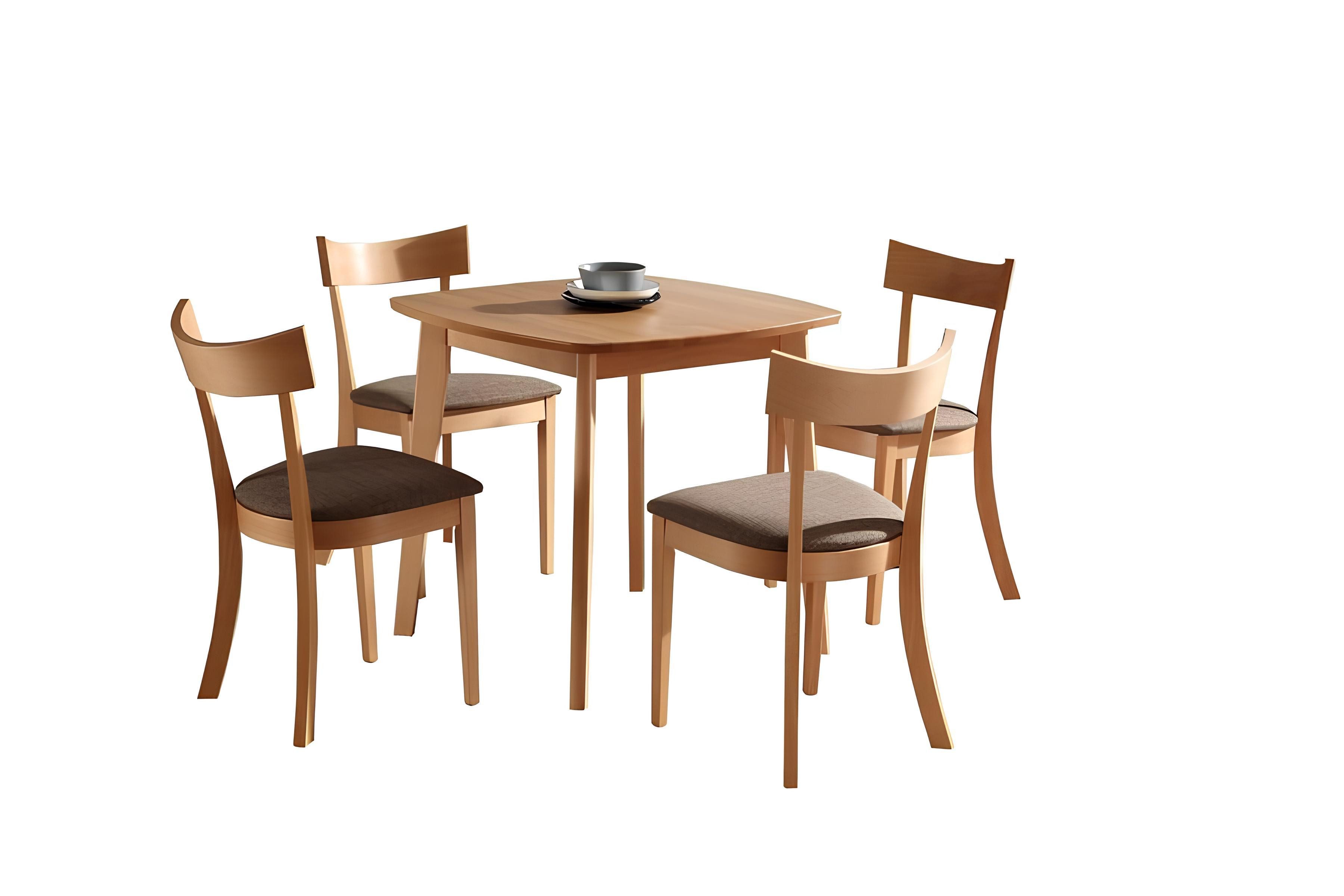 Xlmoebel Esstisch Luxuriöser Designer-Esszimmertisch aus edlem Holz (1-St., Esstisch), Hergestellt in Europa