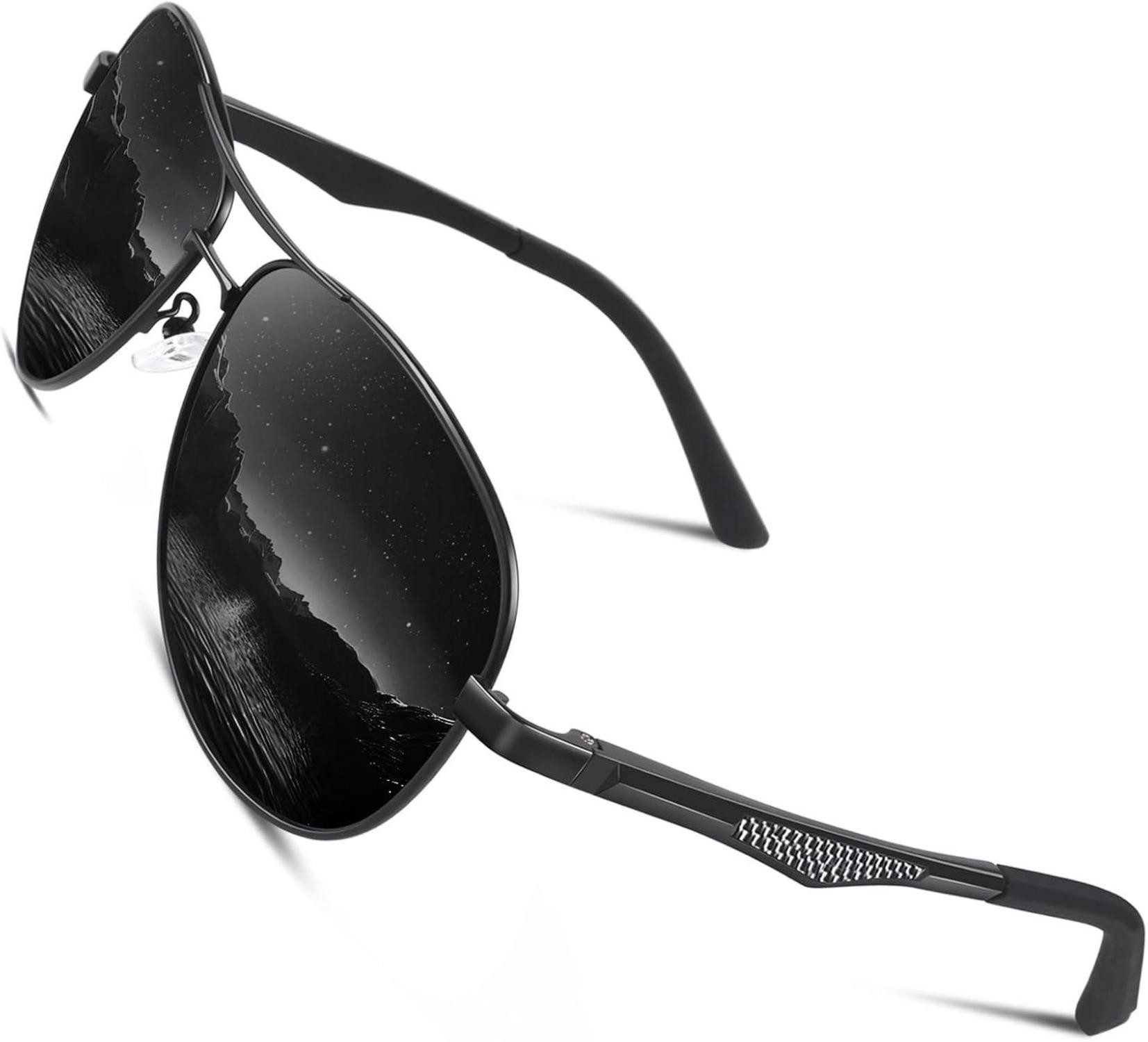 LuxusKollektion Pilotenbrille Pilotenbrille Polarisiert Ultraleicht AL-MG günstig online kaufen