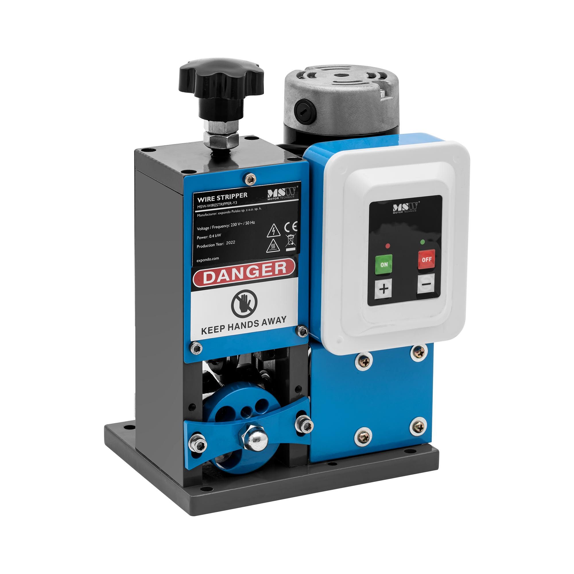 MSW Abisolierzange Kabelschälmaschine 400 W Kabelabisoliermaschine Kabelschäler 1
