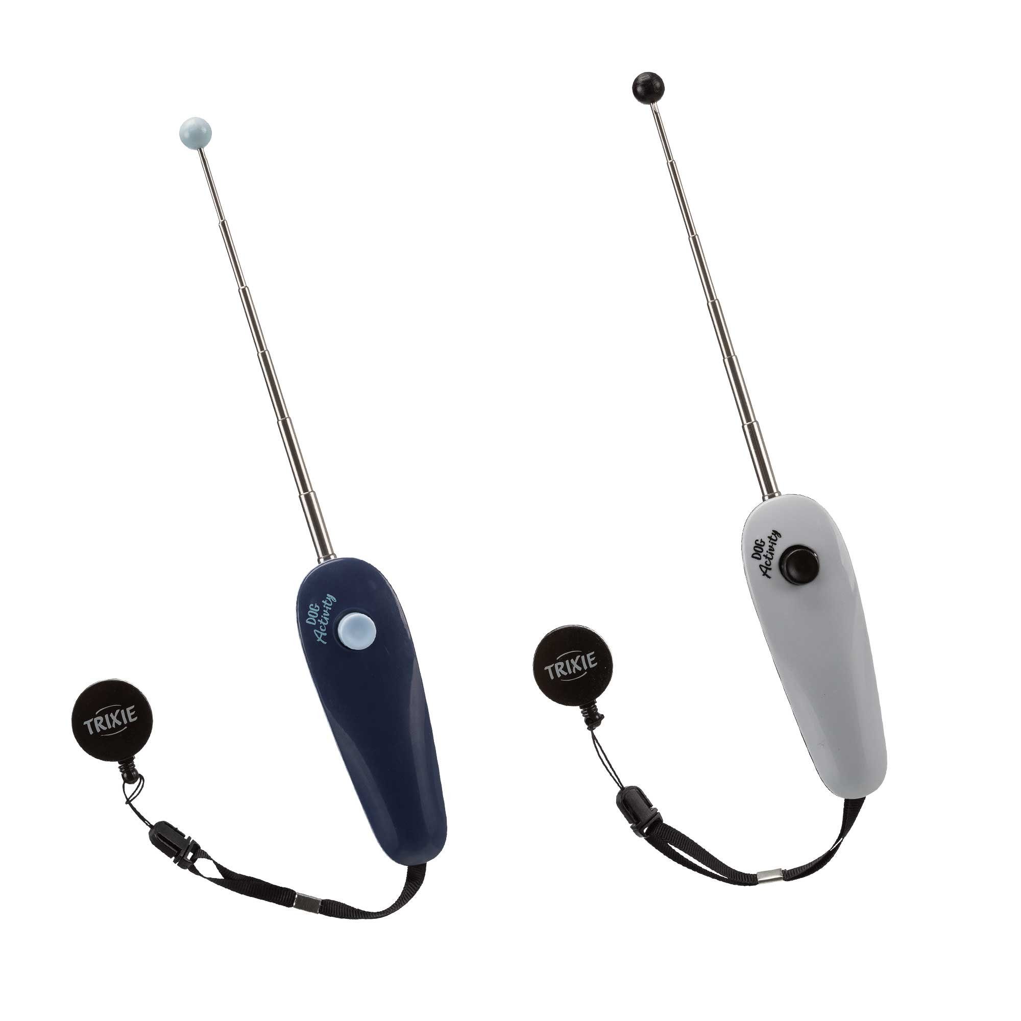 TRIXIE Outdoor-Spielzeug Target Stick Optimal für Erziehung und Ausbildung, Kunststoff, Packung (2-tlg) Farbabweichungen möglich