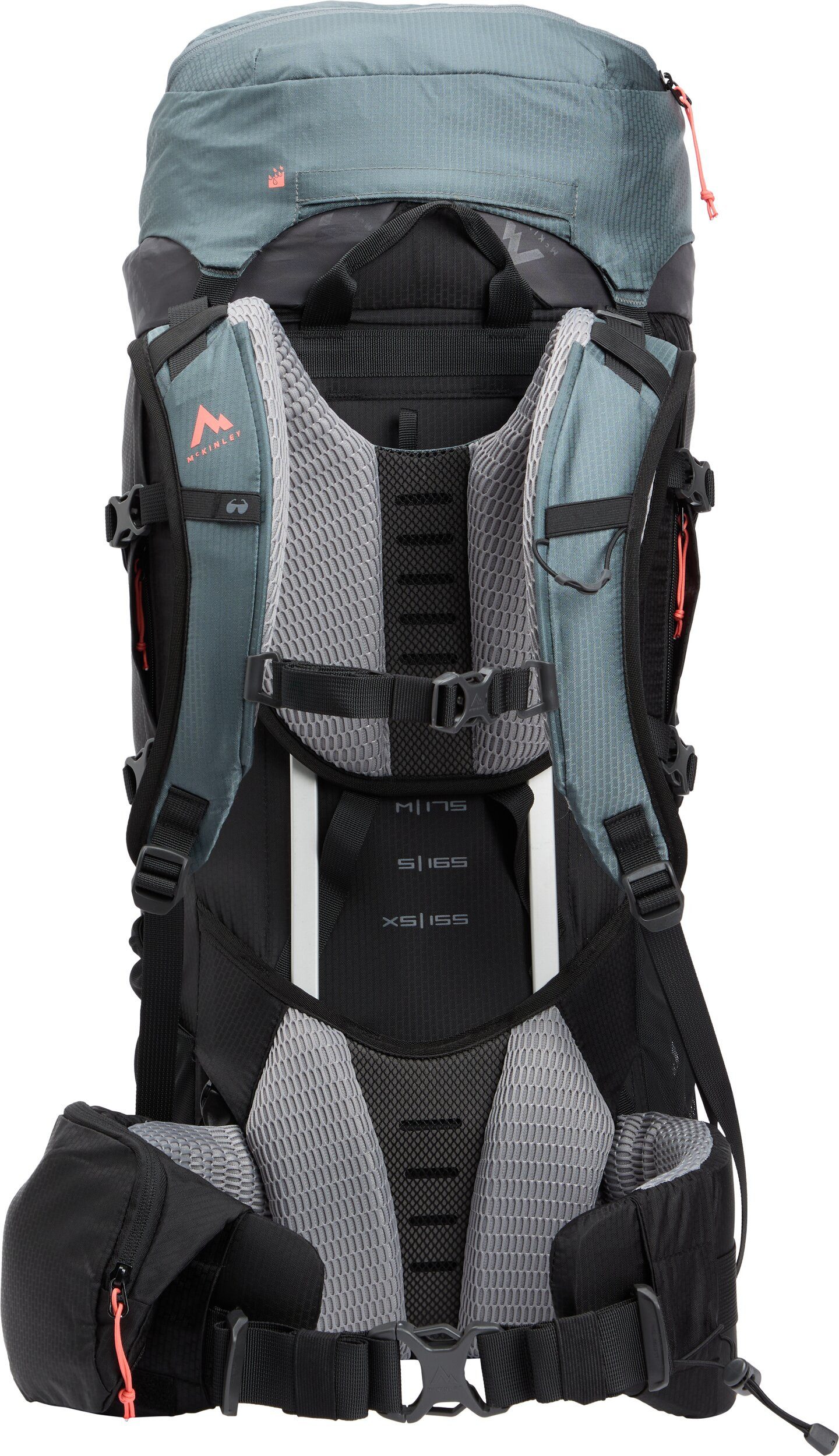 McKINLEY Trekkingrucksack Trek-Rucksack Yukon II CT 50W+10 Vario BLUE PETROL/BLACK NI