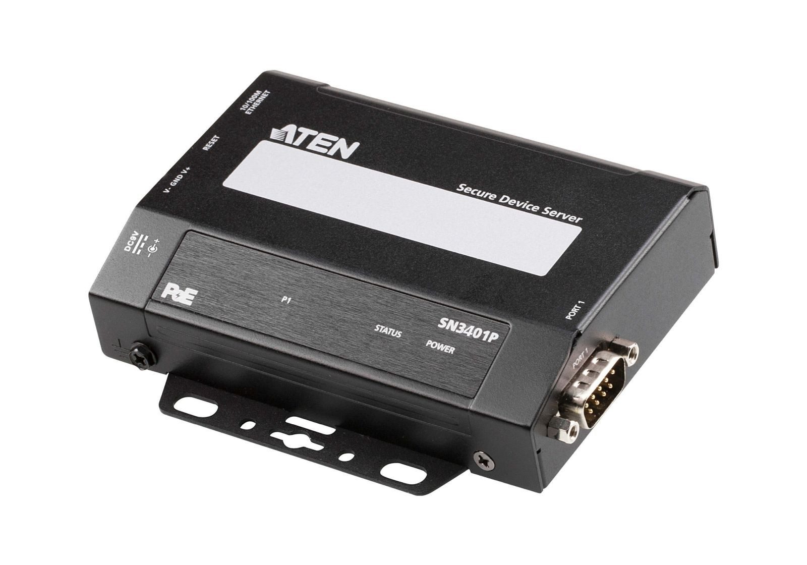 Aten SN3401P - Geräteserver - mit PoE - 1 Anschlüsse USB-Adapter