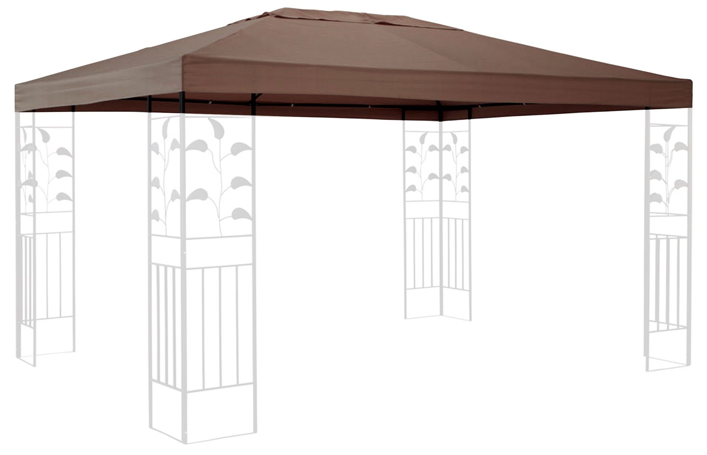 Quick Star Pavillon-Ersatzdach Ersatzdach Rankpavillon 3x4m günstig online kaufen