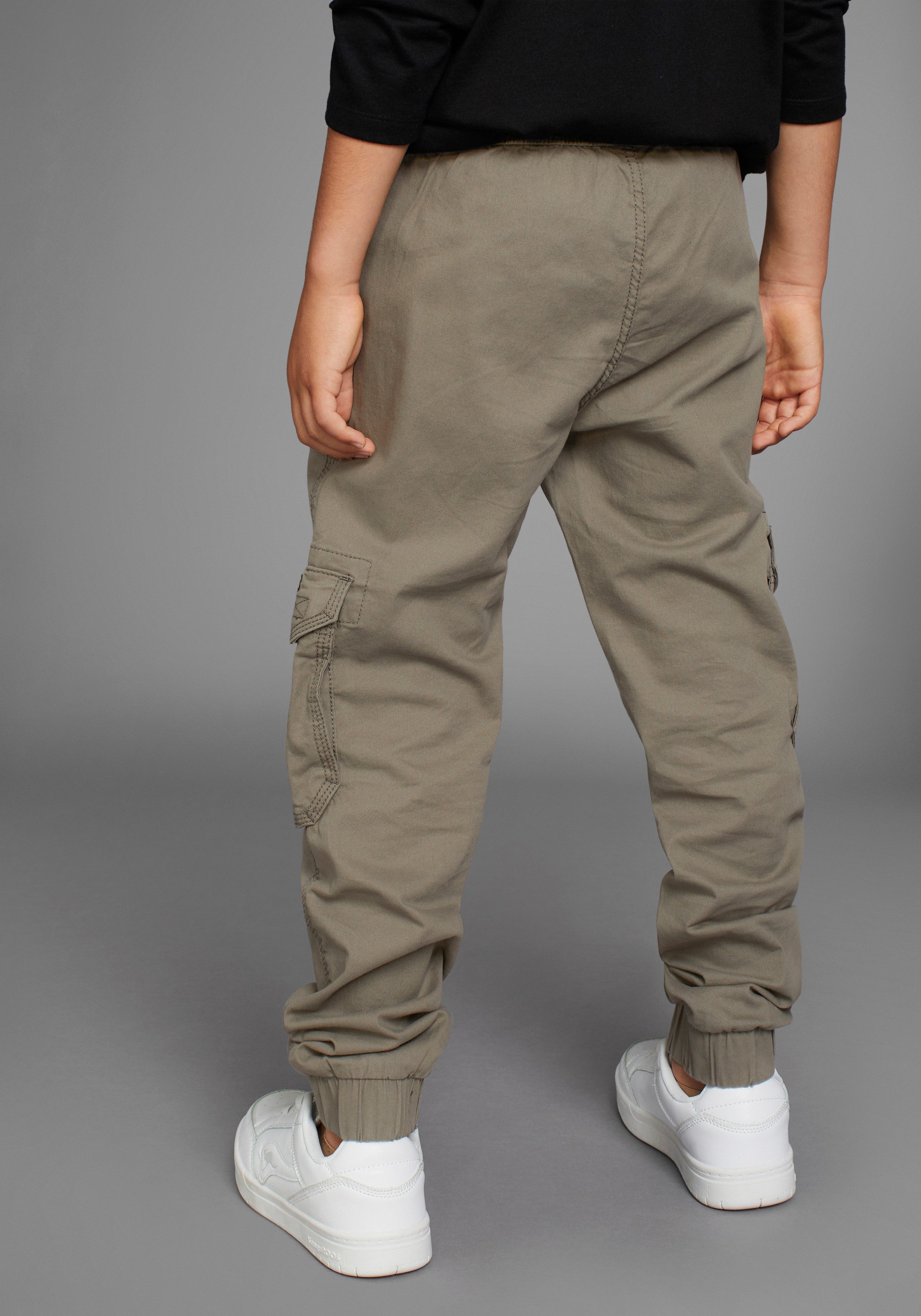 DELMAO Cargohose in bequemer Schlupfform, mit günstig online kaufen