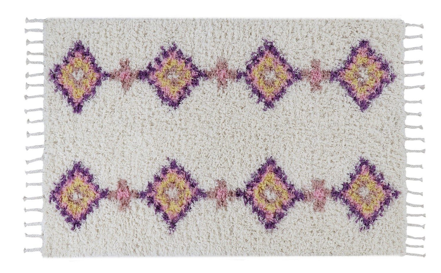Scandicliving Kinderteppich Teppich, Ethno, 120x180 cm, handgeknüpfte Schurwolle, rechteckig