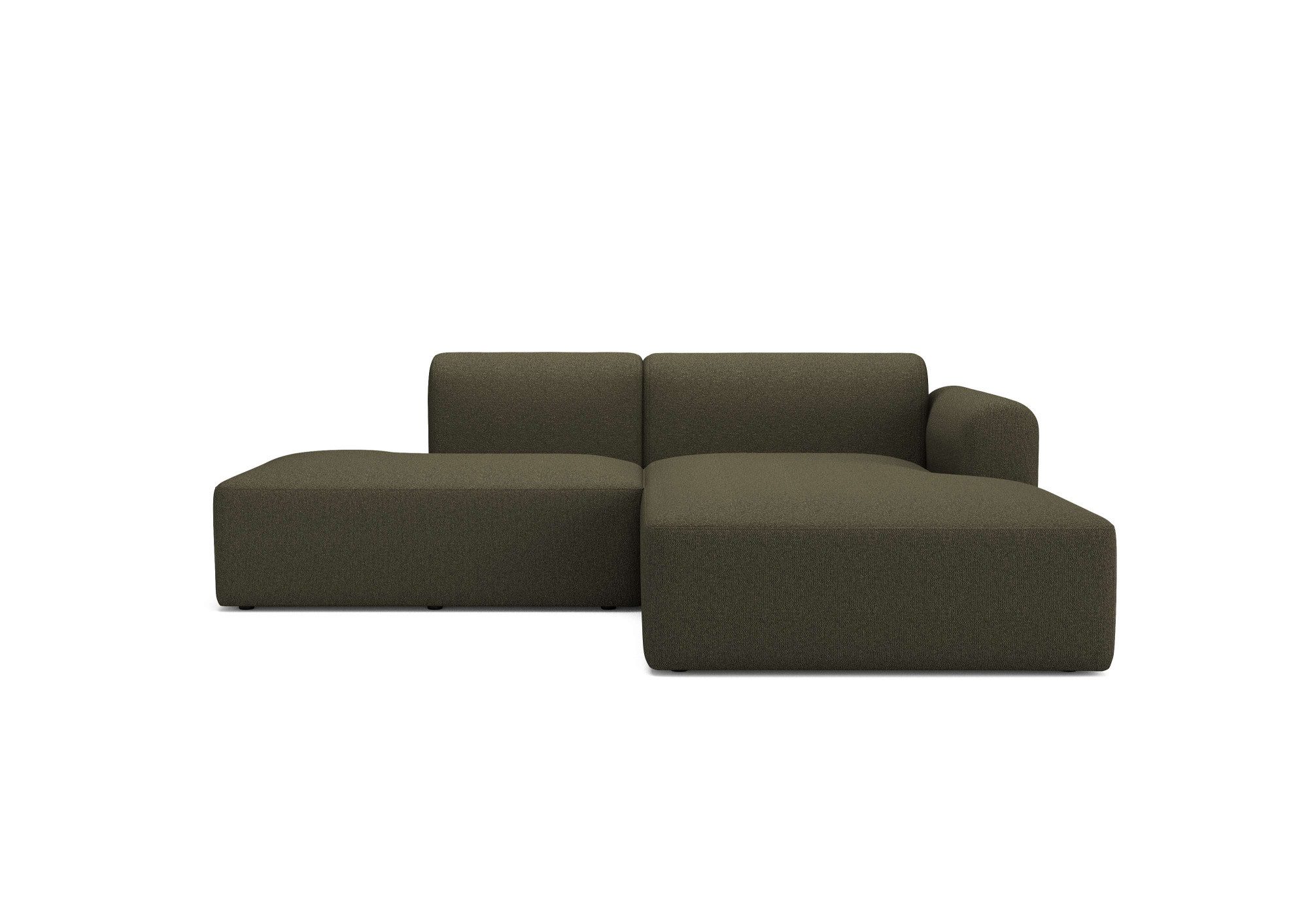 Tenksom Ecksofa Rund, Relax-Ecke, Big-Sofa, Endless Seating, Bezüge wechselbar, Kaltschaum im Sitz, Nordic Swan Ecolabel