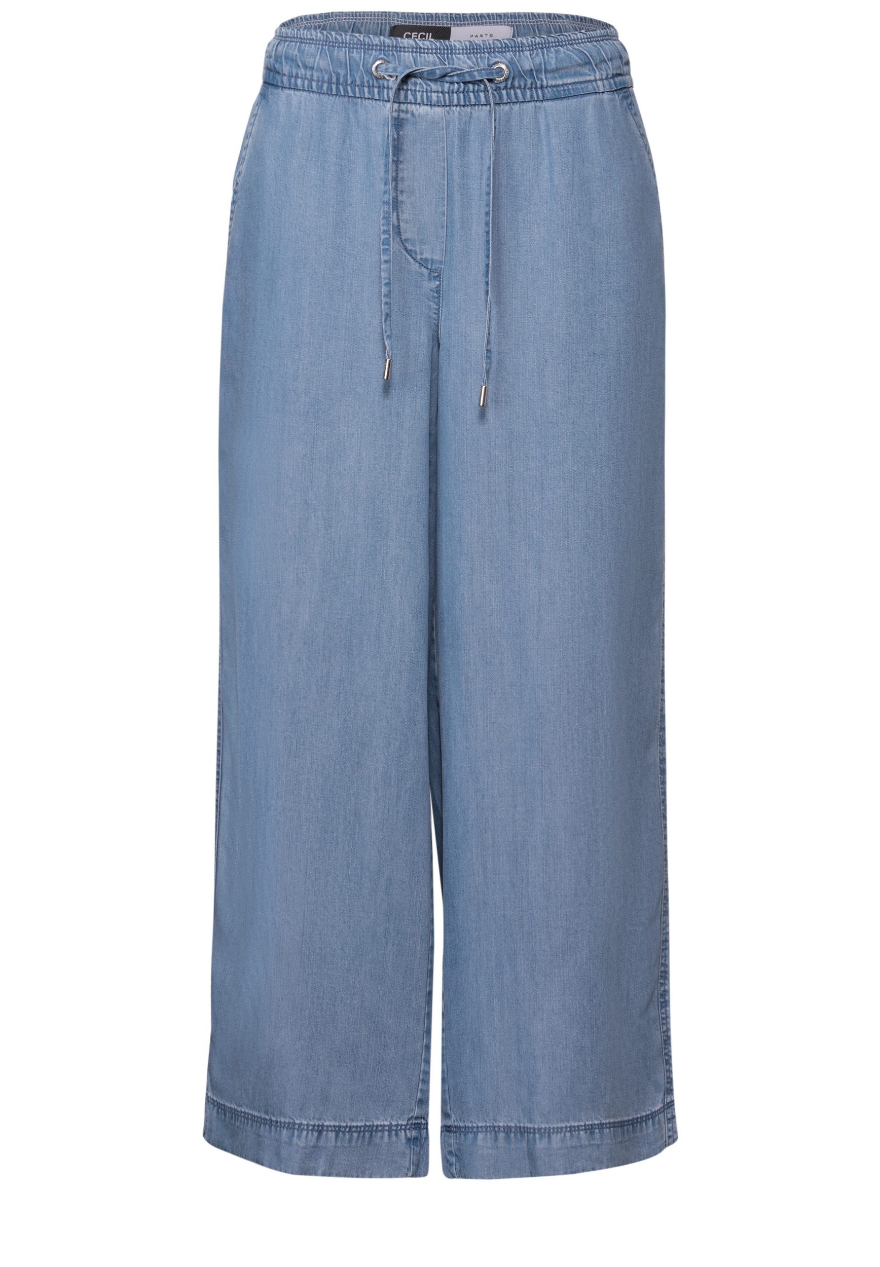 CECIL 5-Pocket-Hose Wide Leg Lyocell-Hose günstig online kaufen