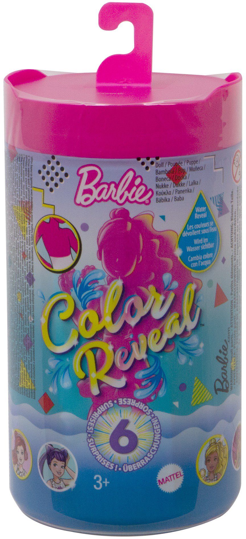 Image of Barbie Anziehpuppe »Color Reveal, Chelsea Mono-Neon«