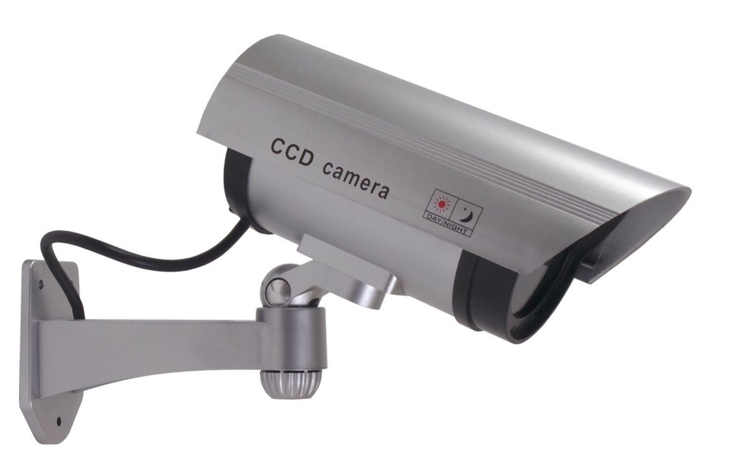 Überwachungskamera Attrappe Überwachungskamera-Attrappe LED Dummy Fake Kamera Camera CCD