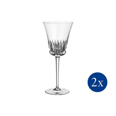 Villeroy & Boch Weißweinglas Grand Royal Weißweinkelch, Set 2tlg 216mm, Glas