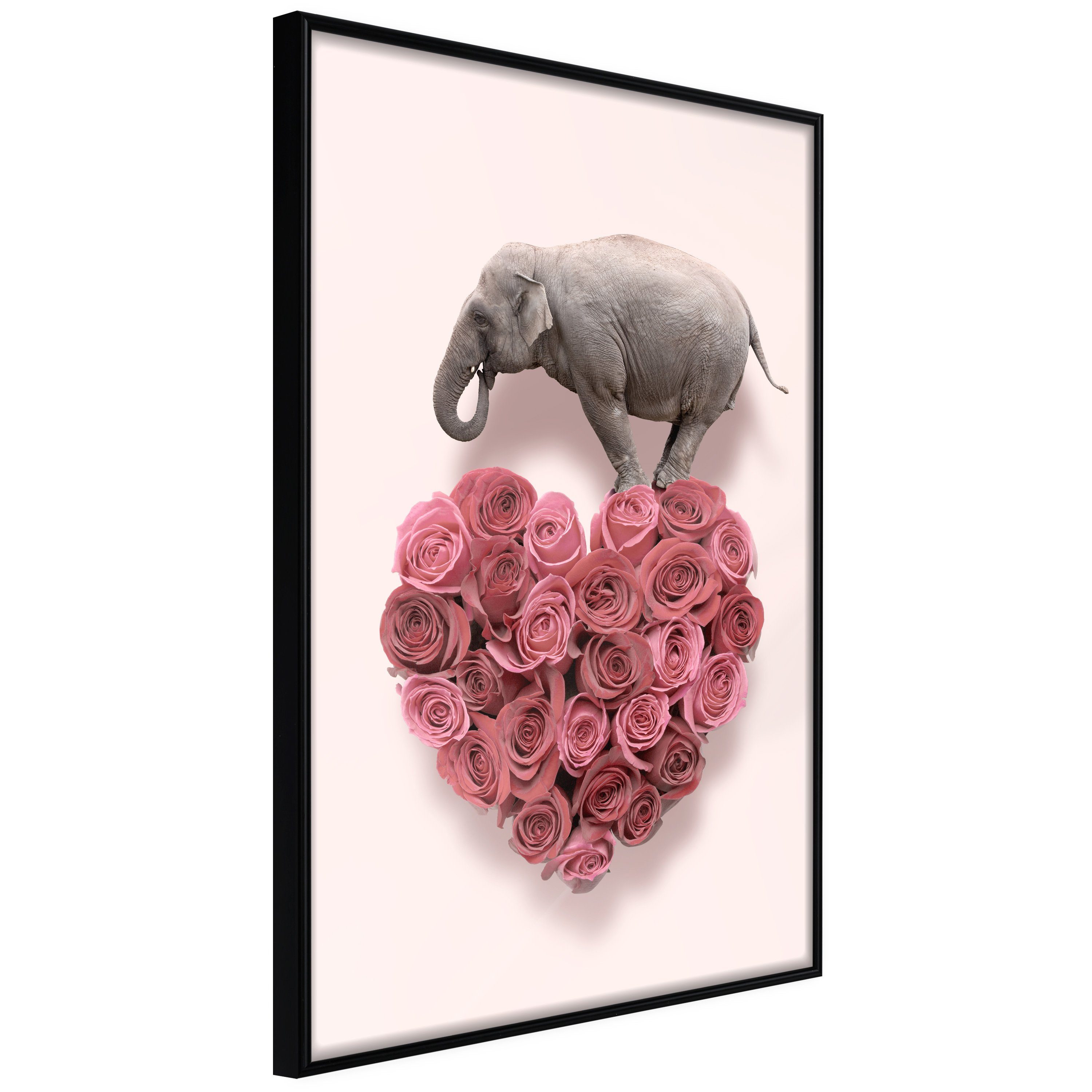 Artgeist Poster Enamored Elephant []