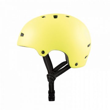 TSG Kinderhelm Nipper Mini Solid Color - satin acid yellow, Größenanpassung durch Polster