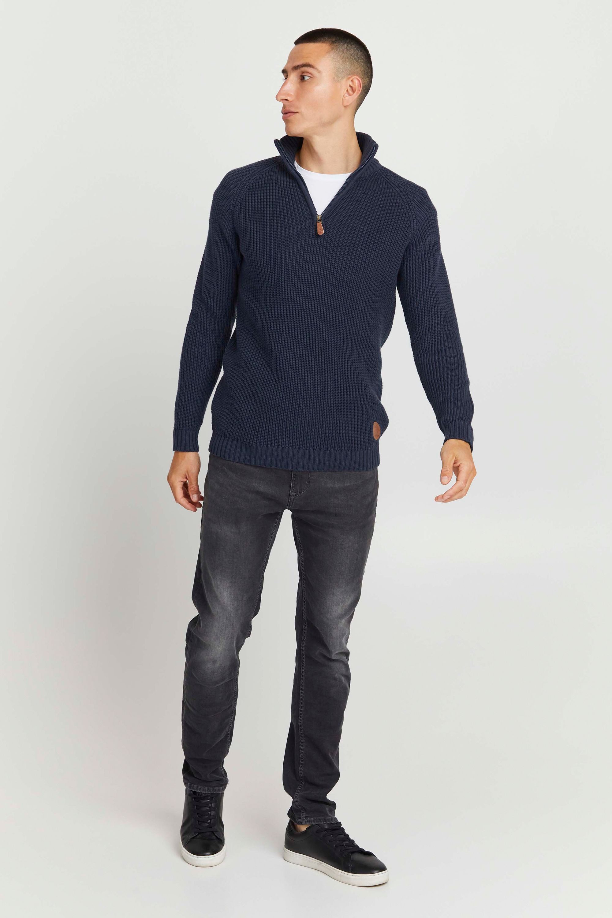 !Solid Troyer SDXenox Strickpulli mit Stehkragen günstig online kaufen